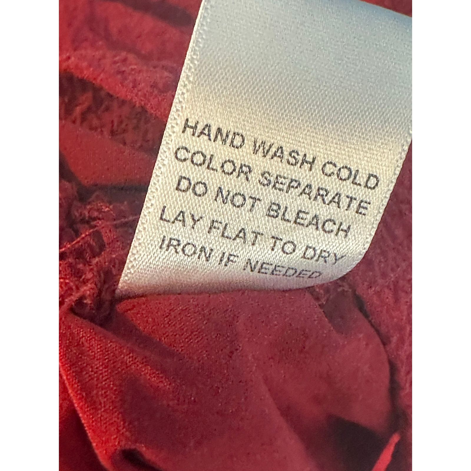 Anthropologie Le Lis red ruched mini skirt size M Size 30" / US 8 / IT 44 - 5 Thumbnail