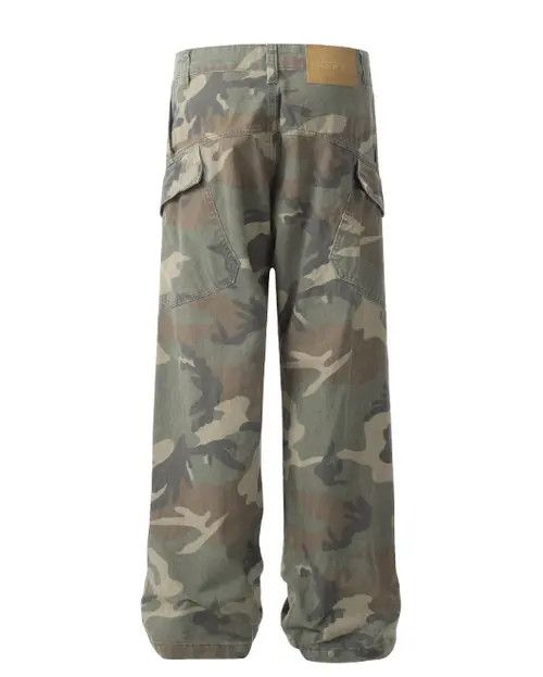 Japanese Brand × Jean Retro trendy street camouflage men's jeans y2k Size US 32 / EU 48 - 3 Thumbnail