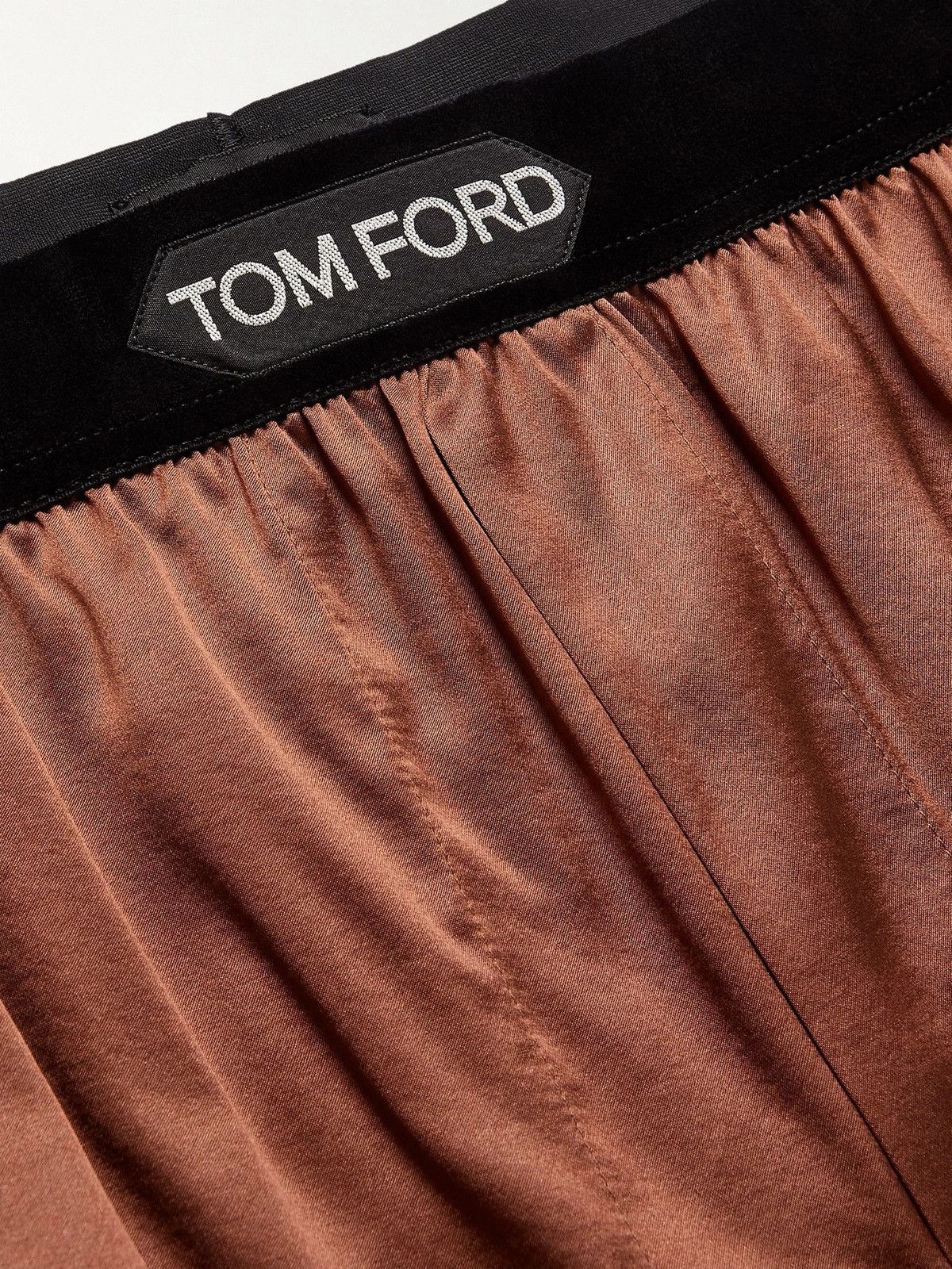 Tom Ford oc11z1025 Size: L / Midway Boxers in Chestnut Size ONE SIZE - 5 Thumbnail