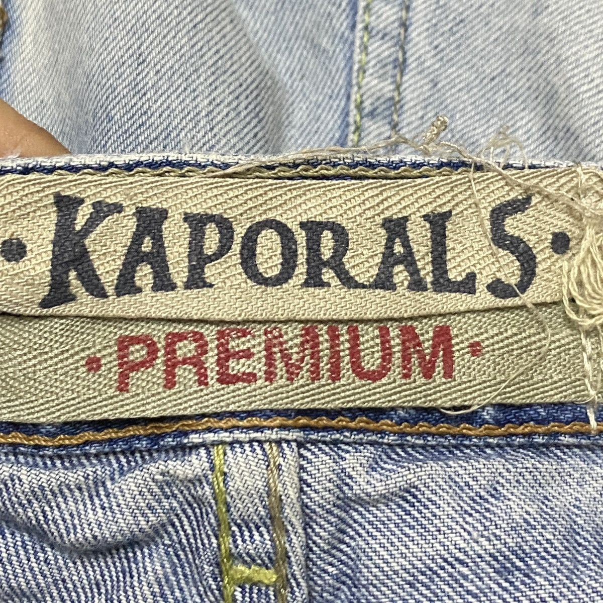 Japanese Brand × Vintage Rare Design Vintage Brand Kaporal 5 Flash Jeans 2000s Size US 33 - 10 Thumbnail