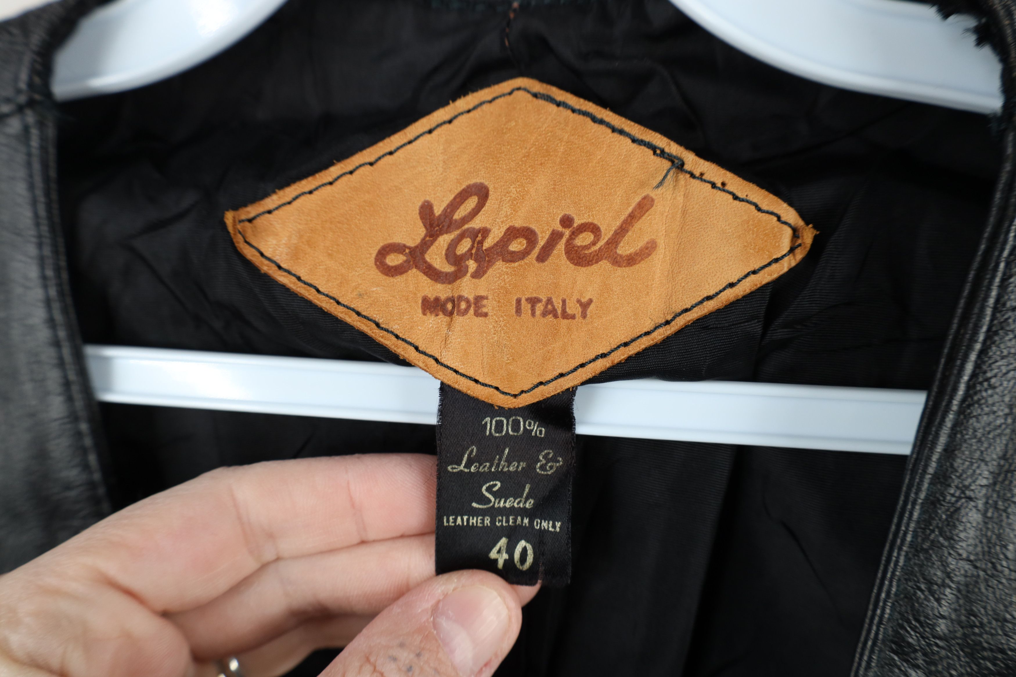Vintage Vintage 60s 70s Streetwear Leather Button Vest Jacket Black Size US XL / EU 56 / 4 - 10 Thumbnail