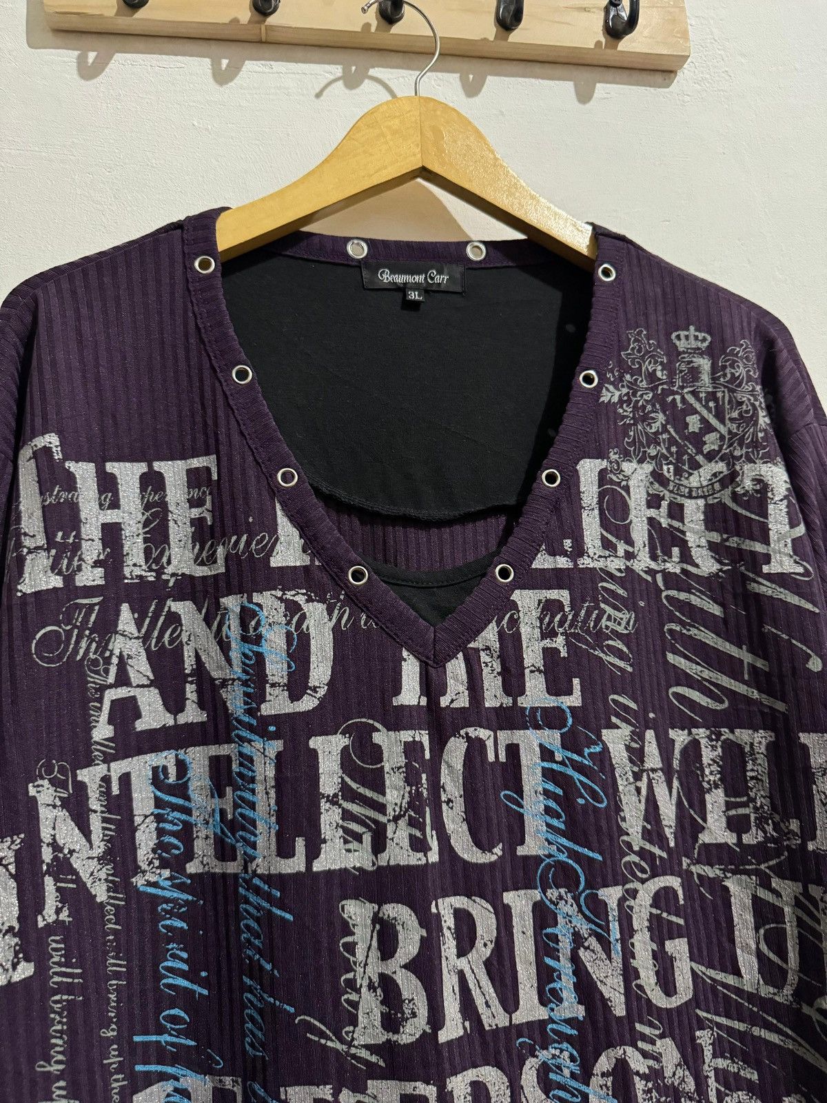 Hysteric Glamour Y2k Beaumont carr ifsixwasnine longsleeve Size US XL / EU 56 / 4 - 3 Thumbnail