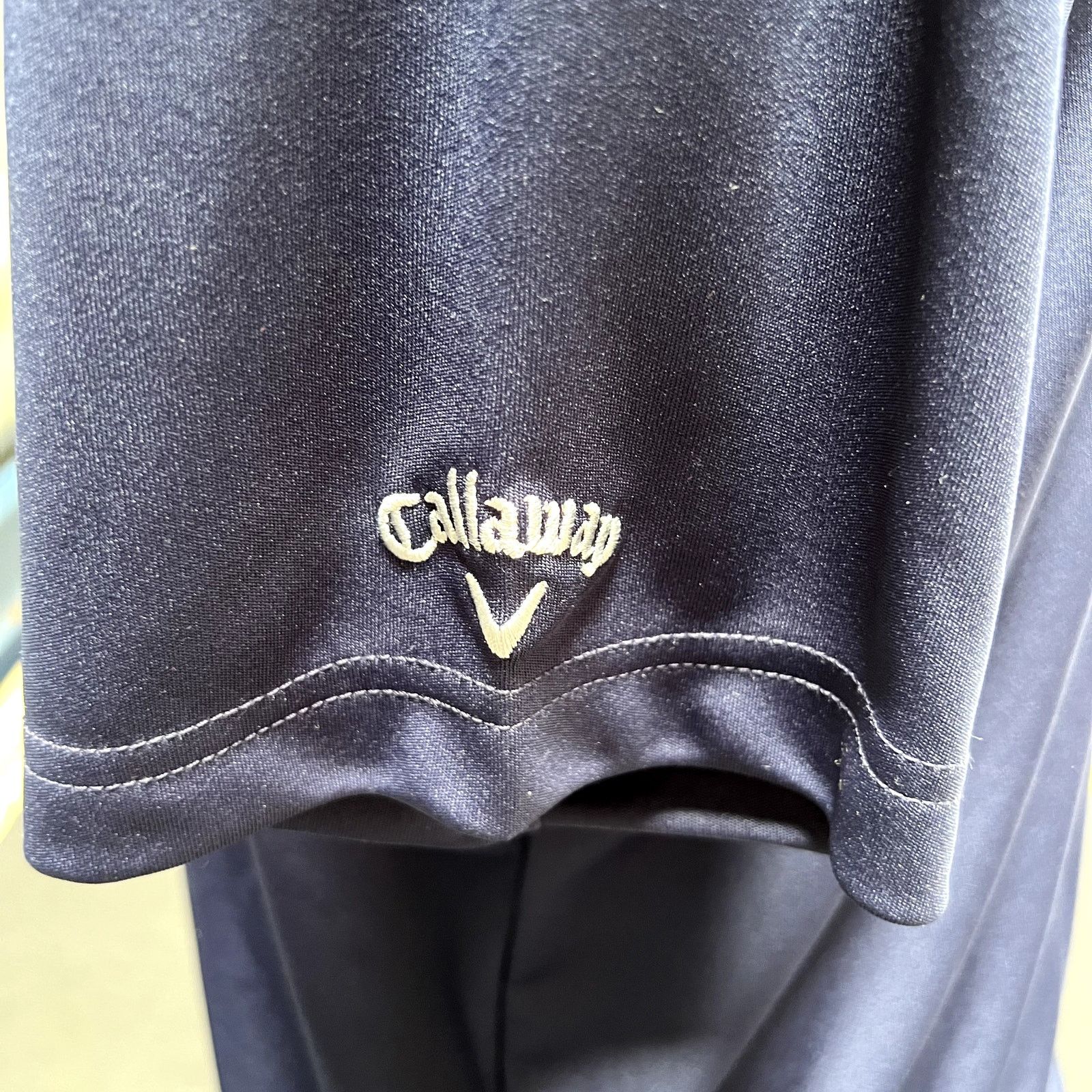 Callaway Callaway Mens Opti-Dri S/S Collared Peacoat Polo Shirt SZ L Size US L / EU 52-54 / 3 - 5 Thumbnail