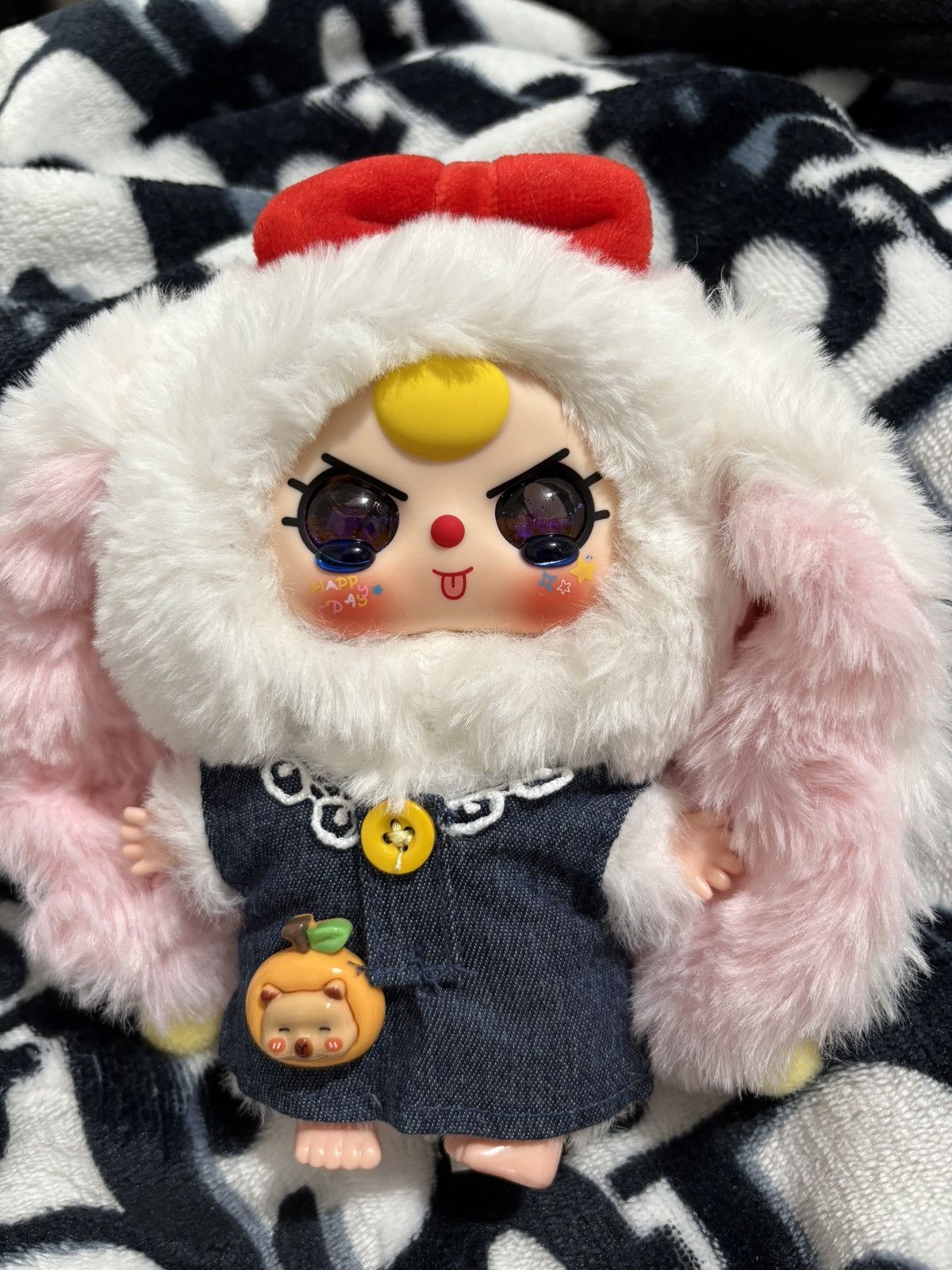 Other Baby Three Macaron SECRET LIQUID EYES Plush Keychain Size ONE SIZE - 4 Thumbnail
