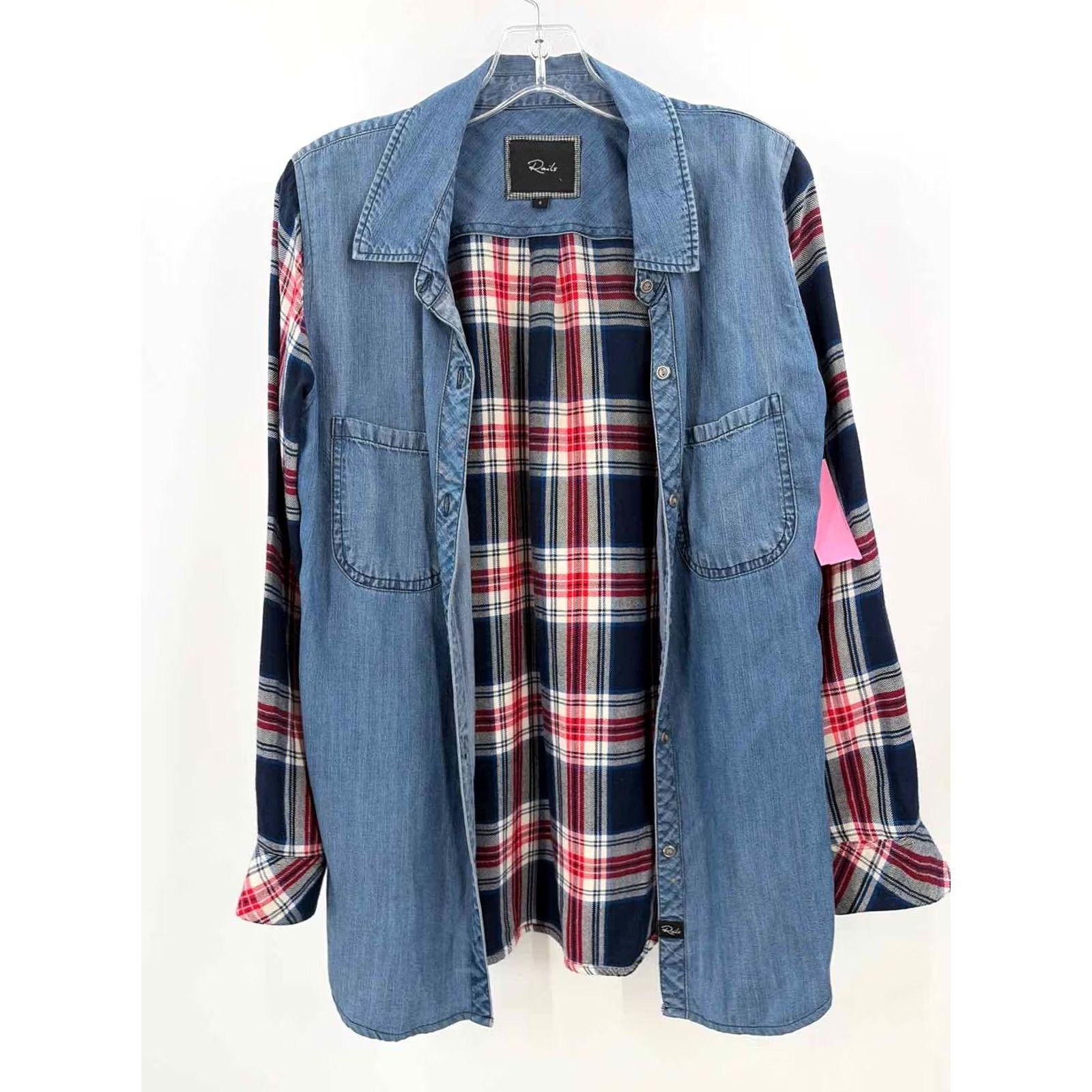 Rails VINTAGE Rails Blue Size Small Button Down Size S / US 4 / IT 40 - 2 Thumbnail