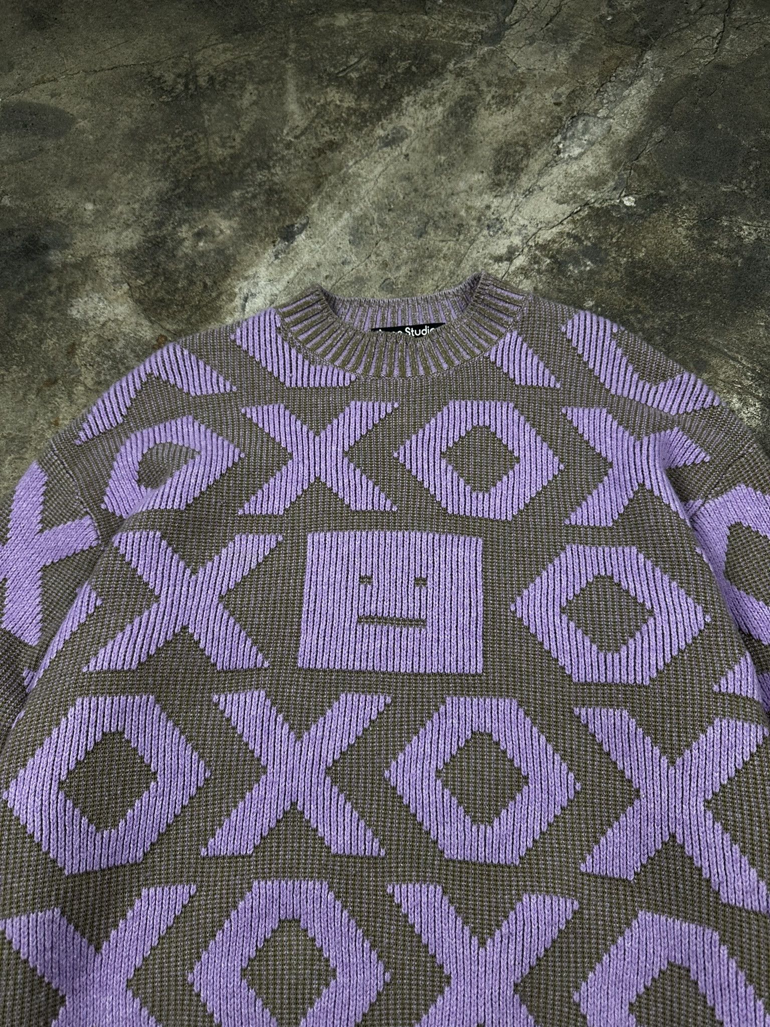Acne Studios Rare Acne Studios XOXO Wool Knit Sweater Size US M / EU 48-50 / 2 - 2 Thumbnail