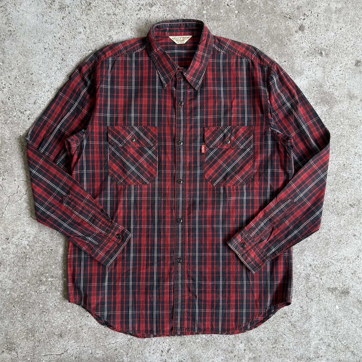 Levi’s Red Tab plaid red