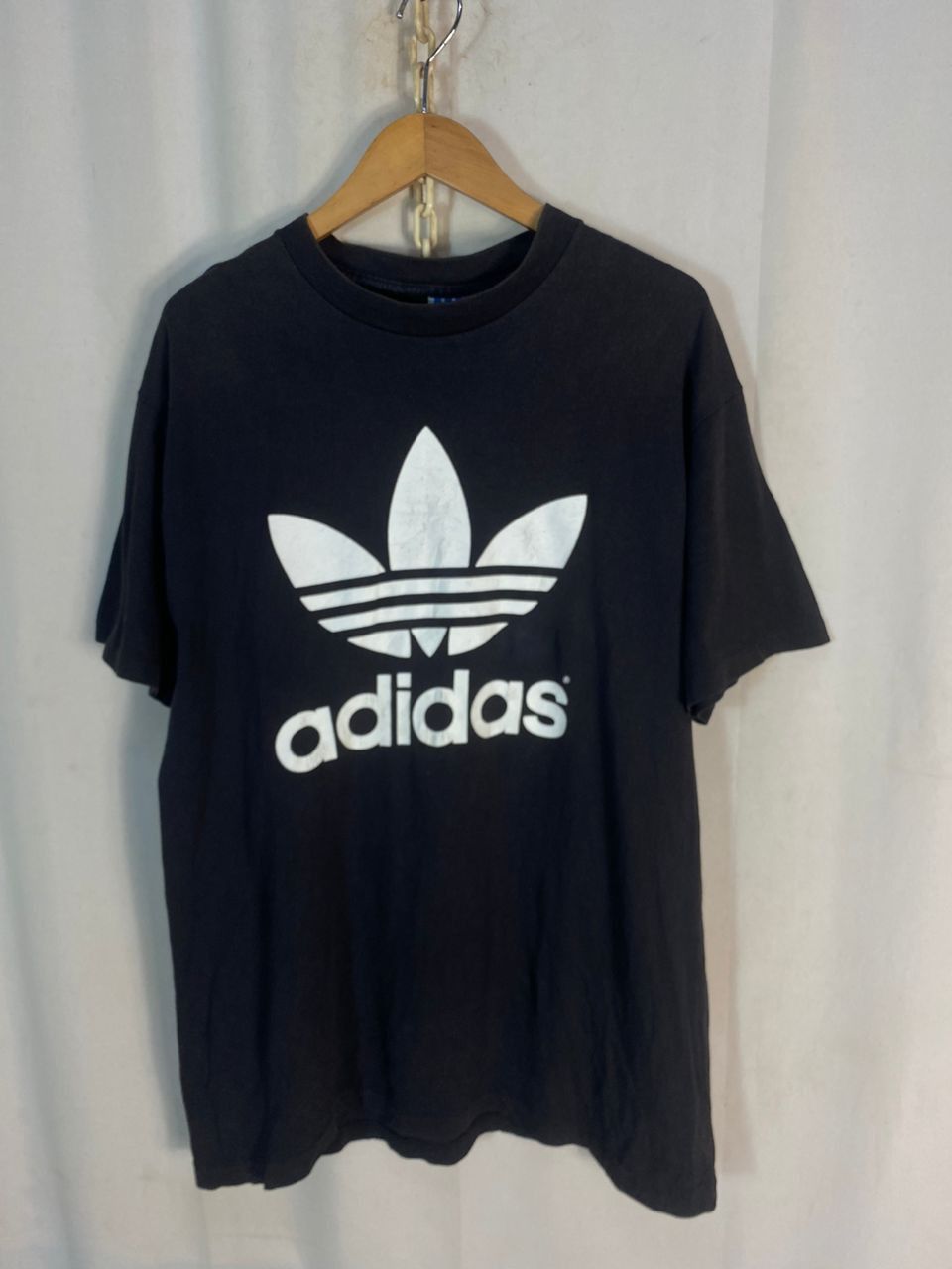 Adidas × Vintage Vintage adidas mirror big logo tshirt Size US L / EU 52-54 / 3 - 8 Thumbnail