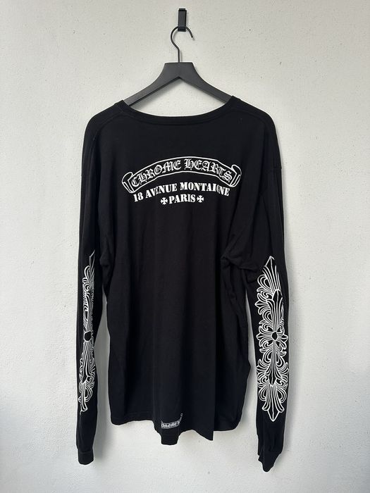 Chrome Hearts Chrome Hearts 18 Avenue Montaigne Paris Long sleeve