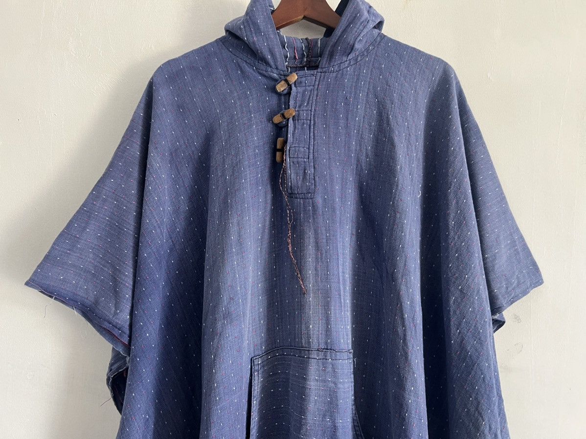 Japanese Brand Denim Boro Sashiko Indigo Vintage Japan Hoodie Size US XXL / EU 58 / 5 - 4 Thumbnail