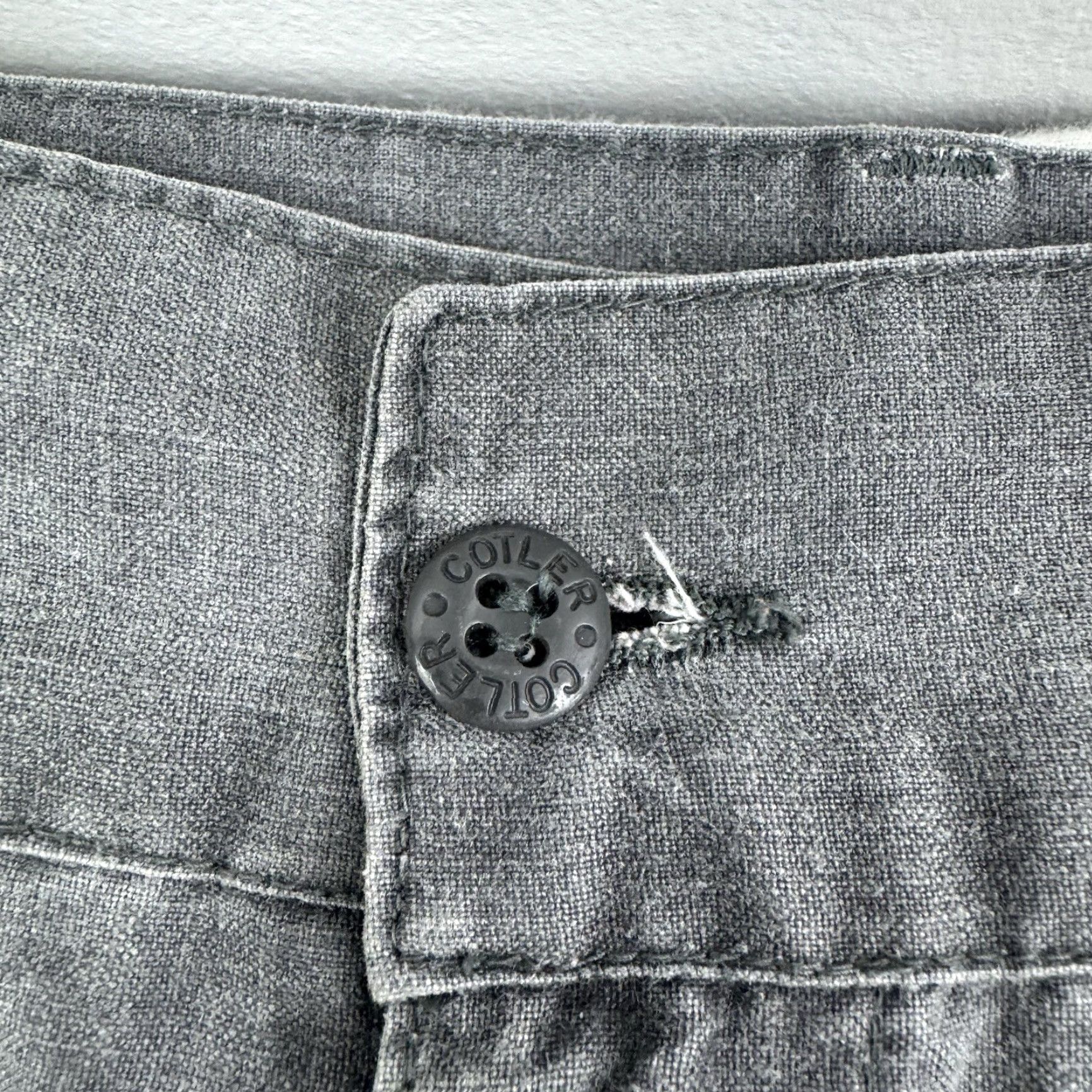 Vintage VINTAGE Colter Cargo Pants Men 34x30 Gray 90s Straight Leg Outdoor Hiking Size US 34 / EU 50 - 7 Thumbnail