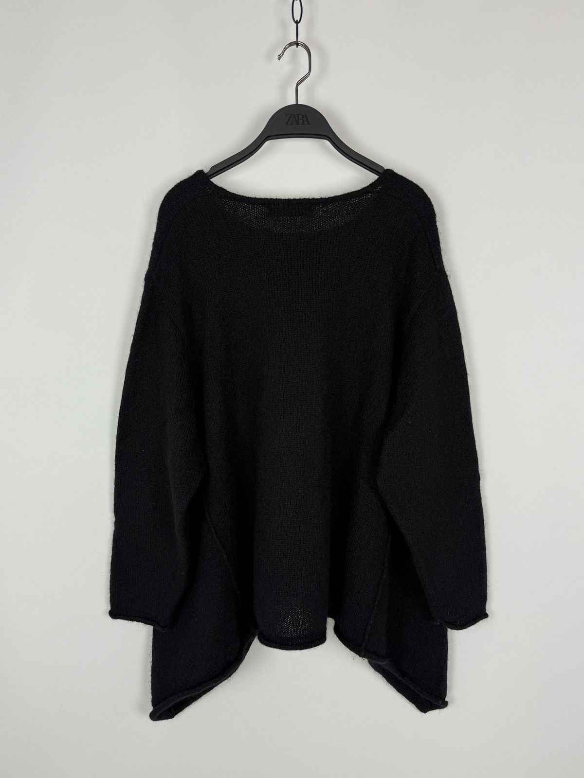 Other Barbara Speer Black Mohair Wool Blend Knit Tunic Sweater 2 Size M / US 6-8 / IT 42-44 - 8 Thumbnail