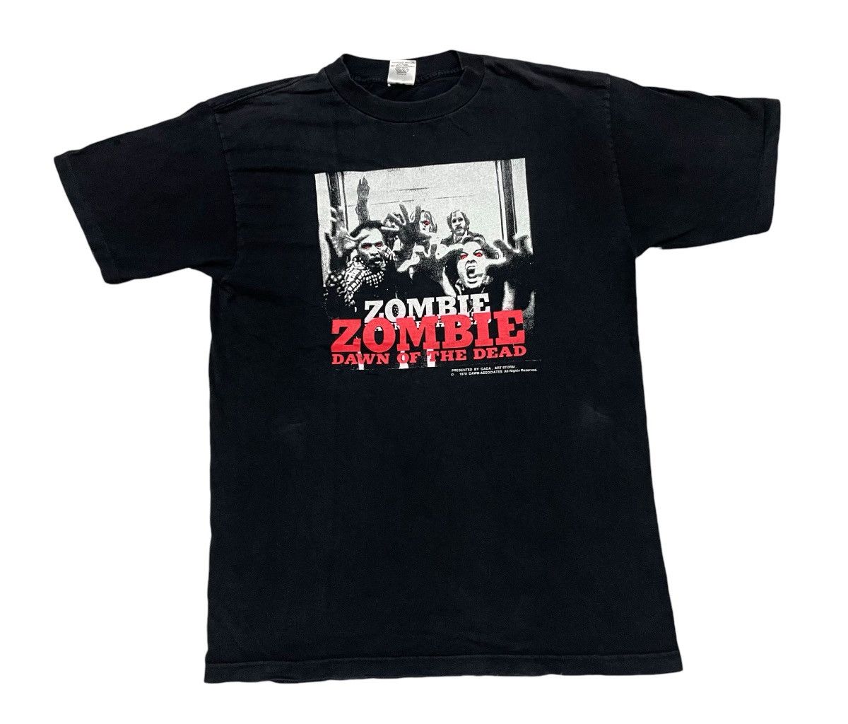 Expert Horror VINTAGE ZOMBIE DOWN OF THE DEAD HORROR TEE EVIL DEAD DRACULA Size US L / EU 52-54 / 3 - 1 Thumbnail