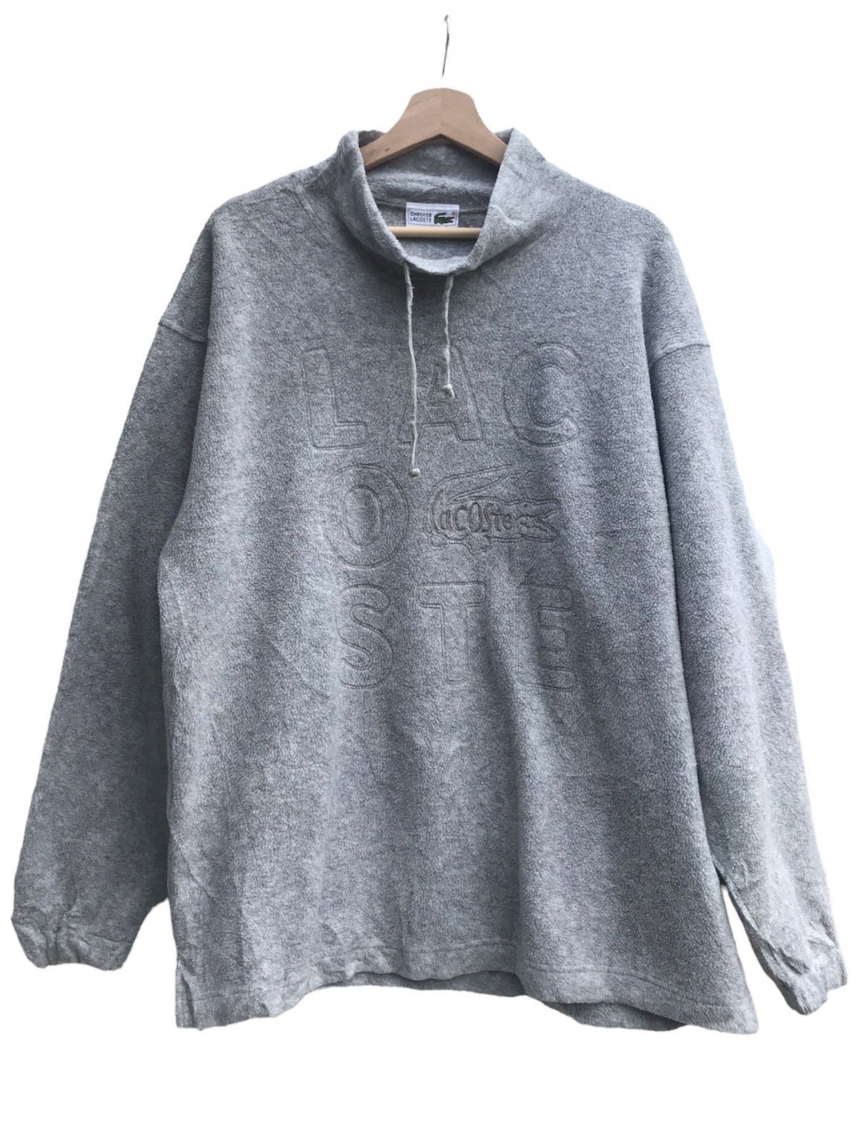 Lacoste Vintage Lacoste Polartec Fleece Sweater Size US XL / EU 56 / 4 - 1 Thumbnail