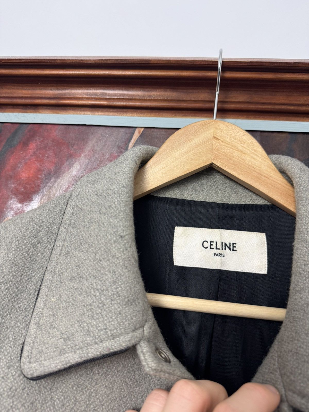 Celine × Hedi Slimane Celine Teddy “Unlock Your Fantasies” Varsity Jacket 50 size Size US M / EU 48-50 / 2 - 6 Thumbnail