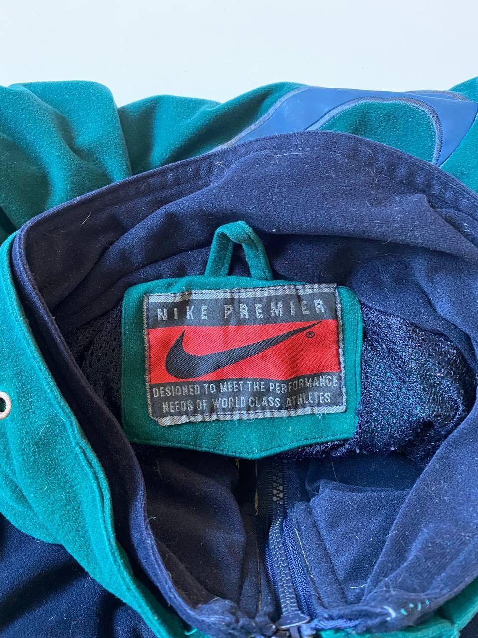 Nike Vintage Nike Premier Bomber fleece 90’s size XL-XXL Size US XL / EU 56 / 4 - 10 Thumbnail