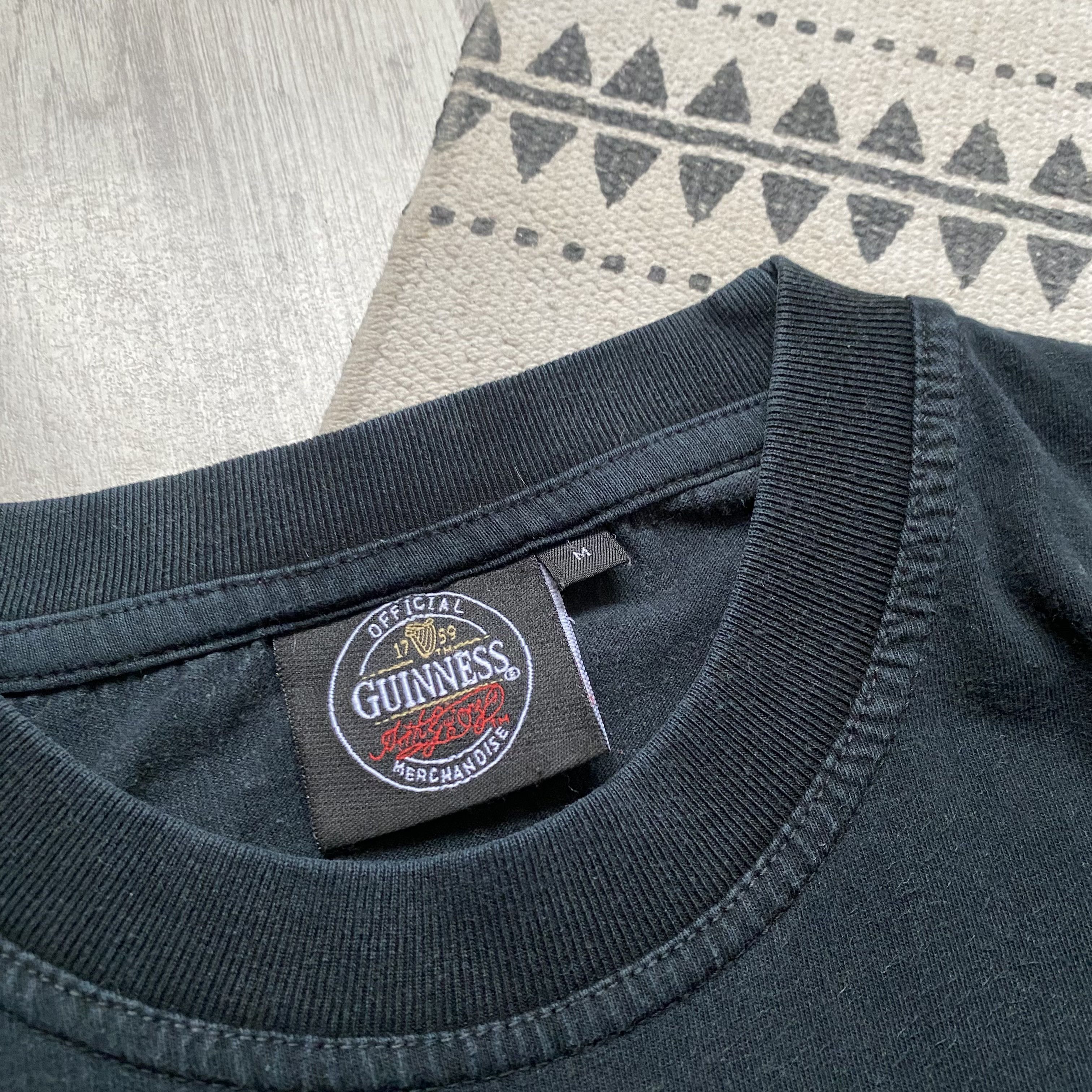 Budweiser 🍺 Vintage 90s Beer Guinness Logo Tee drink heineken Bud Size US M / EU 48-50 / 2 - 5 Thumbnail