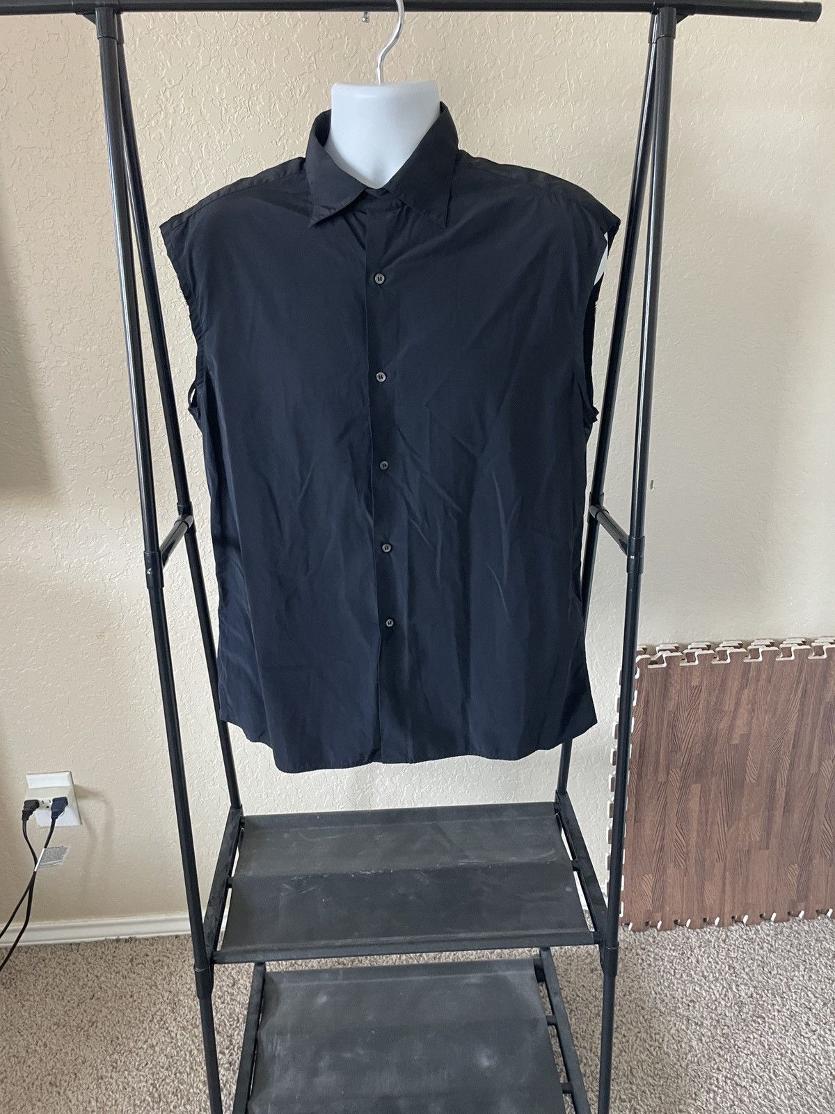 Cerruti 1881 Arte Cerruti 1881 Sleeveless Button Front shirt Size US M / EU 48-50 / 2 - 1 Thumbnail