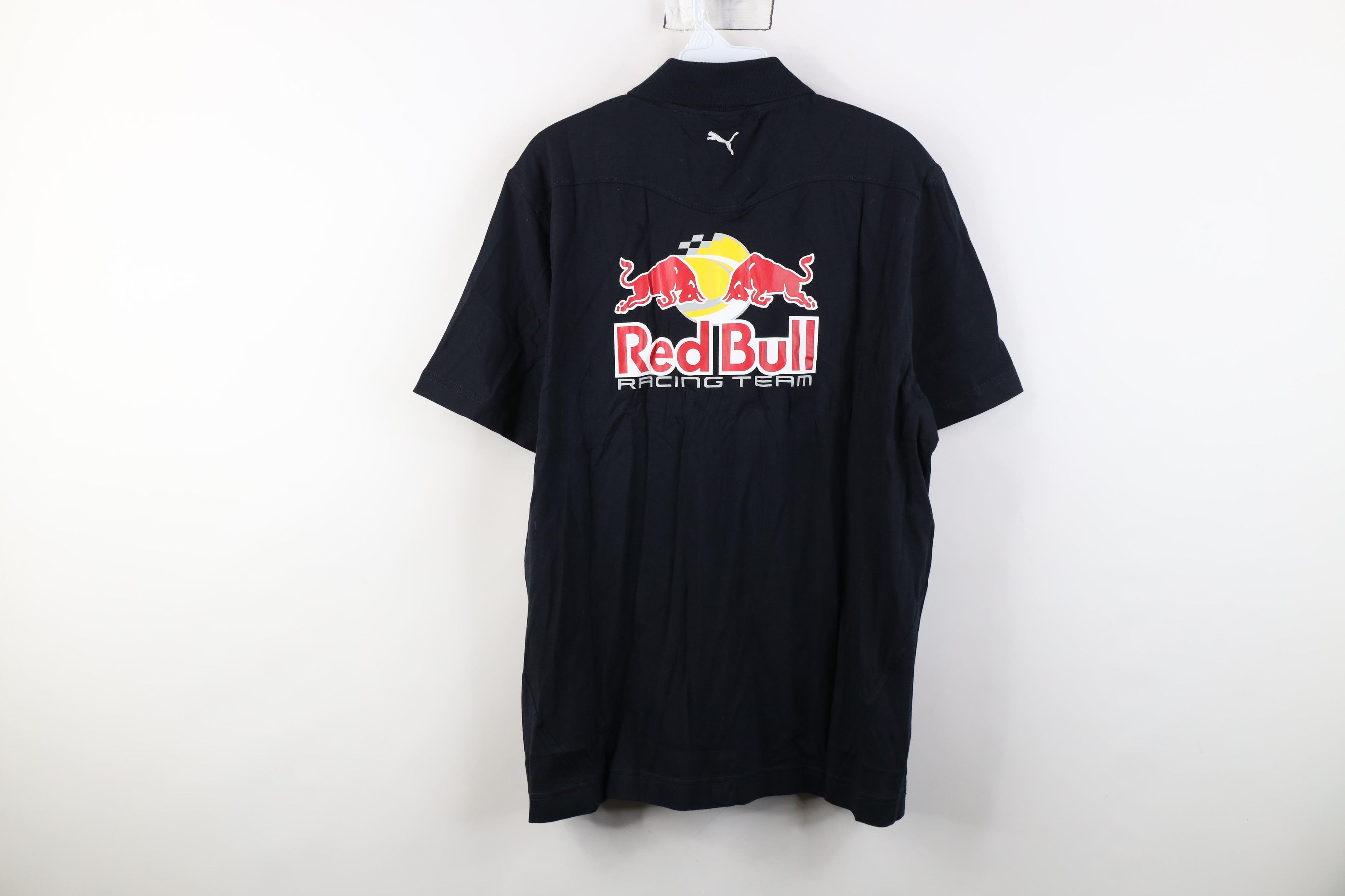 Puma New Puma x F1 Formula One Racing Red Bull Team Polo Shirt Size US L / EU 52-54 / 3 - 14 Thumbnail