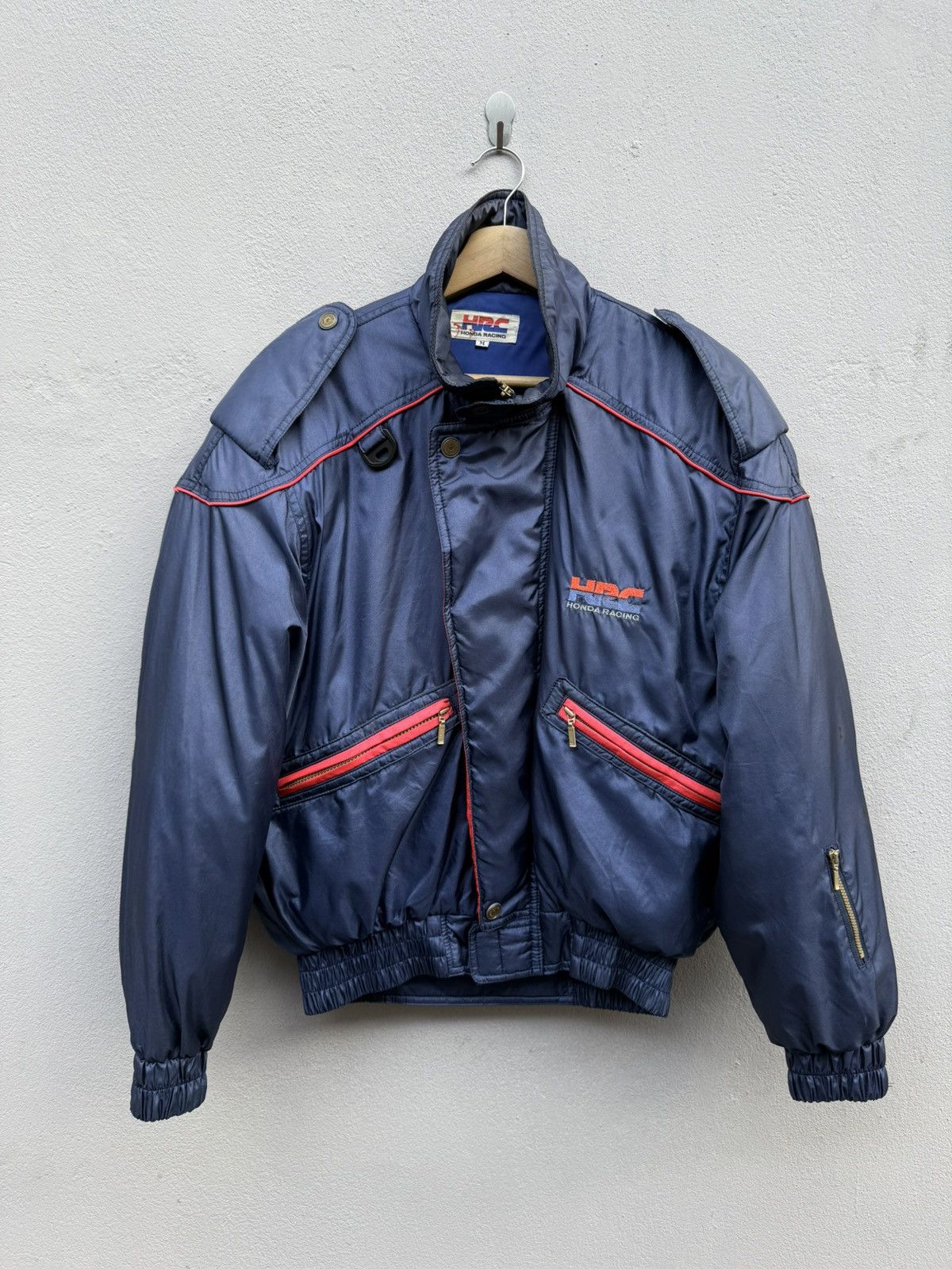 Sports Specialties 90s HONDA RACING CORP "HRC" International Bomber Jacket Size US M / EU 48-50 / 2 - 1 Thumbnail