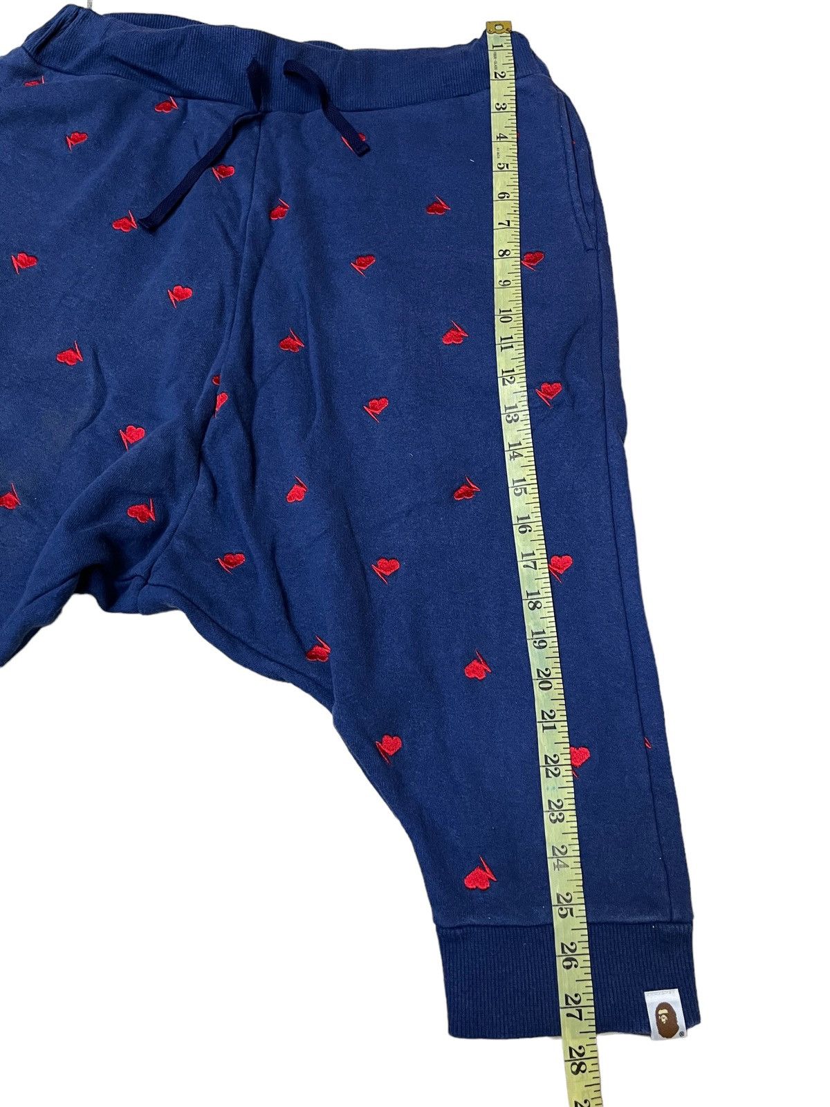 Bape SICK🔥BATHING APE BAPE EMBROIDERY LOGO SAMPLE HAREM PANT Size 34" / US 12 / IT 48 - 8 Thumbnail