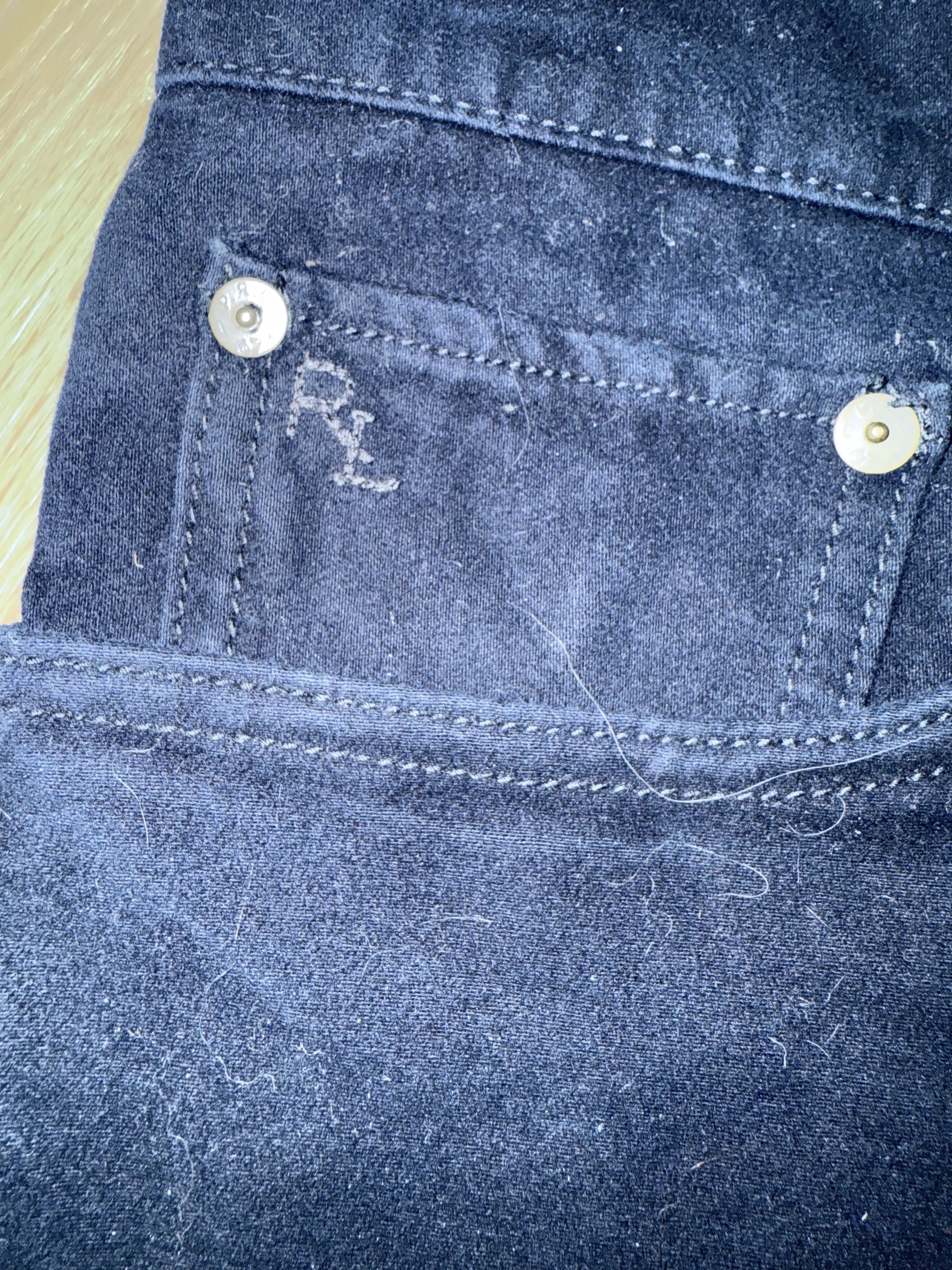 Polo Ralph Lauren Polo Ralph Lauren Varick Slim 625 Pants Blue 34x34 Size US 34 / EU 50 - 4 Thumbnail