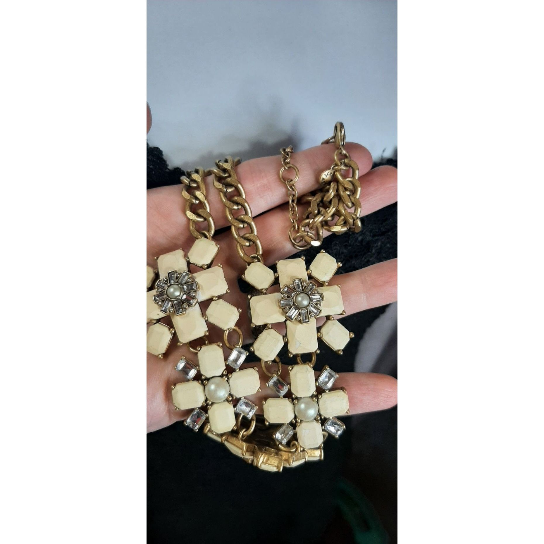 J.Crew J. Crew Y2K Floral Statement Necklace Size ONE SIZE - 4 Thumbnail
