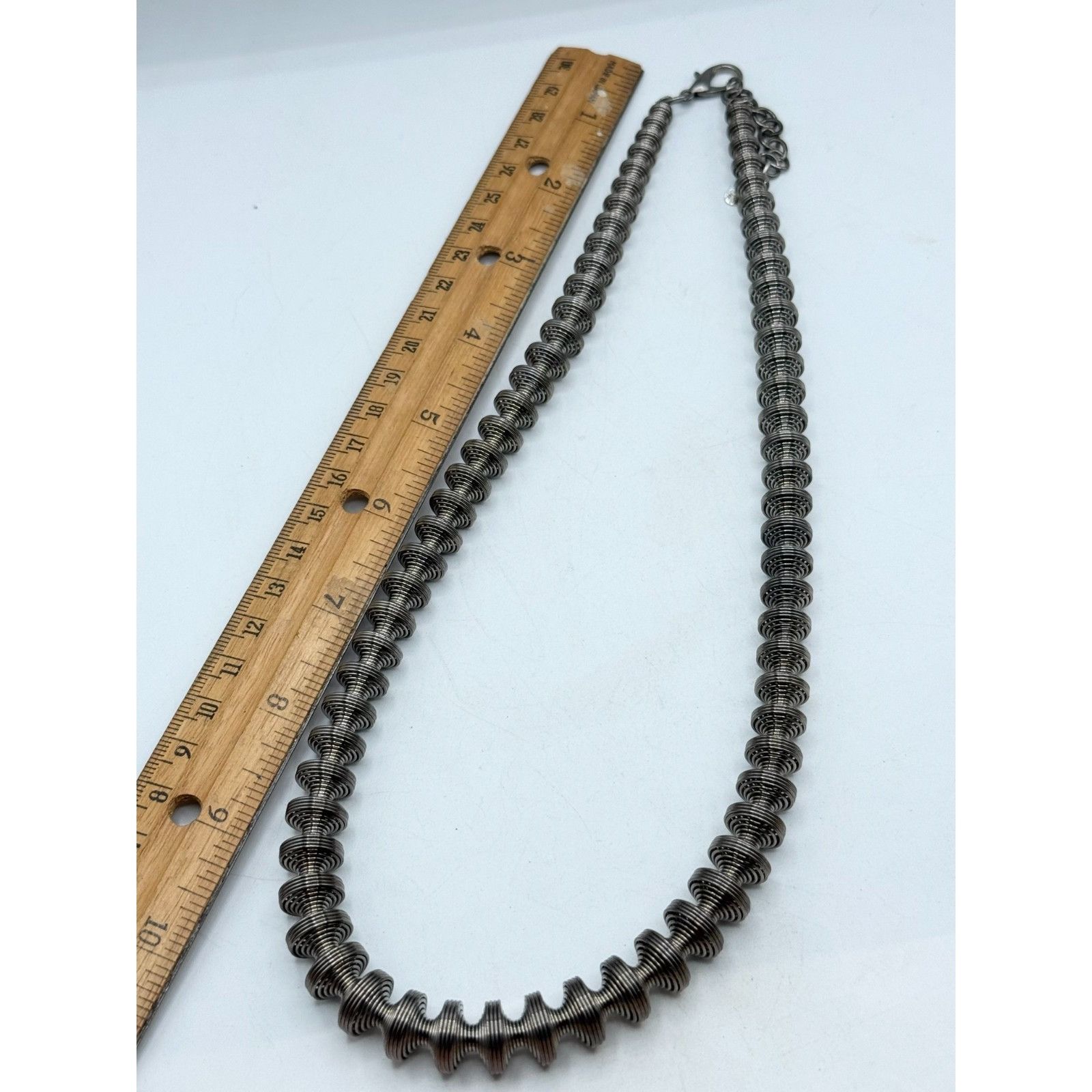 Other Piano wire gold coil stretch collar necklace Size ONE SIZE - 5 Thumbnail