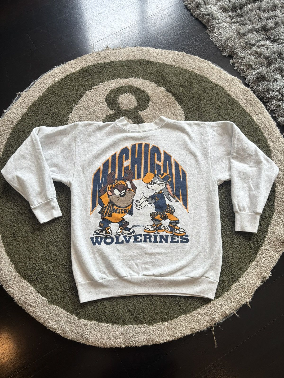 Michigan Looney Tunes Vintage Crewneck