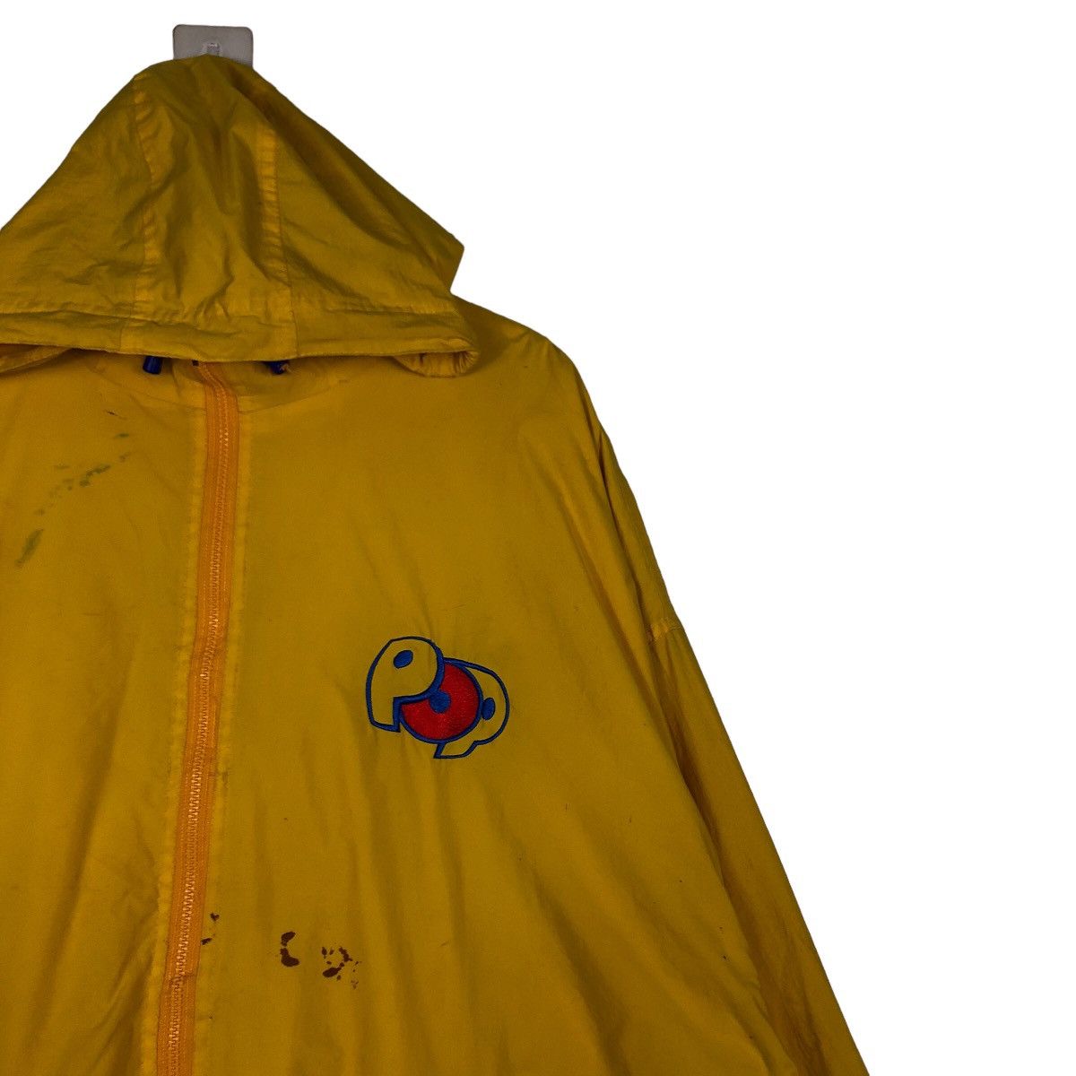 Hysteric Glamour 🔥Vintage Long Jacket Stark Pop Big Logo Japan Made Size US XXL / EU 58 / 5 - 6 Thumbnail