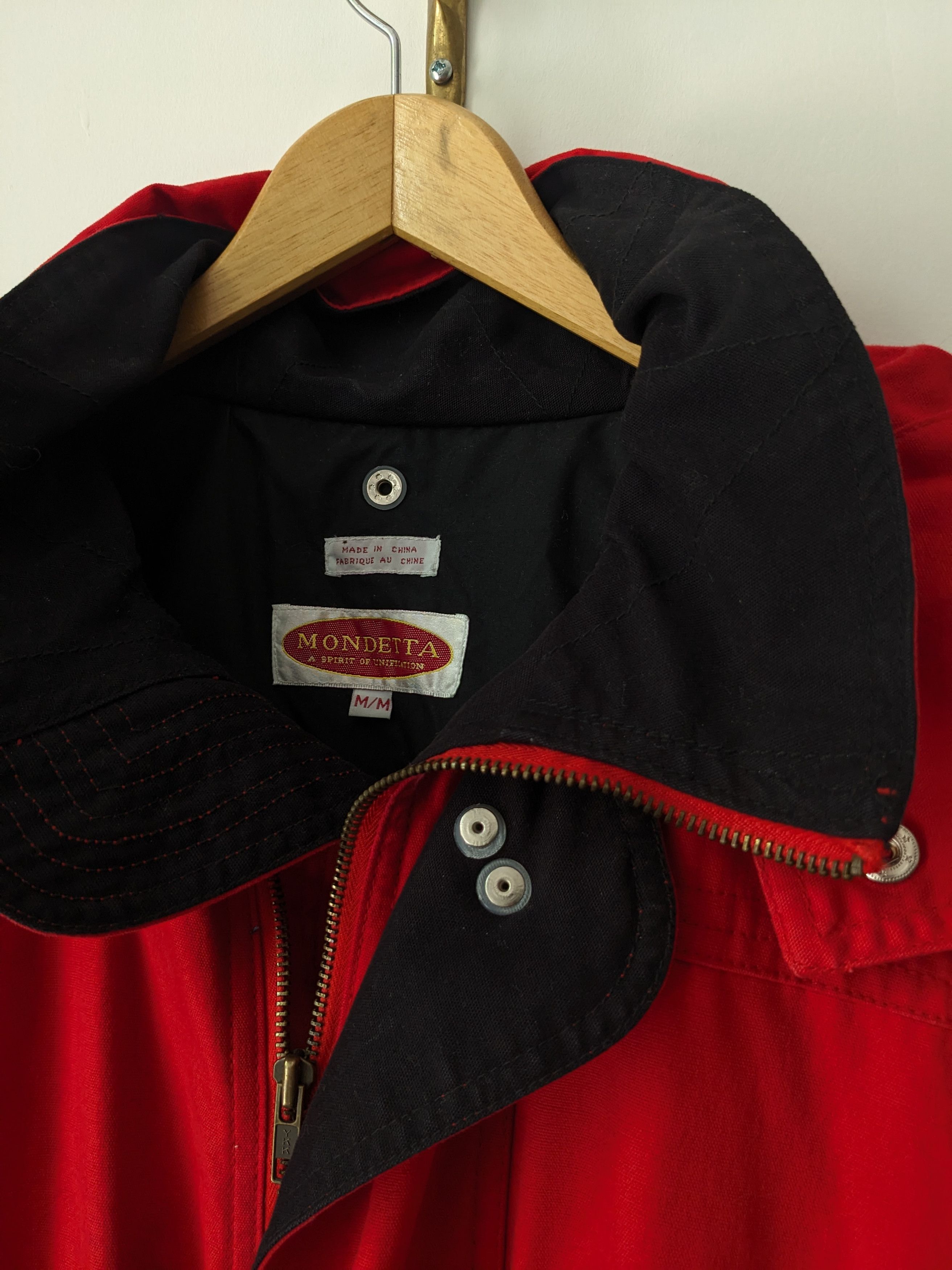 Mondetta Rare Vintage Mondetta Sailing Jacket Coat Canada Flag Red Size US L / EU 52-54 / 3 - 5 Thumbnail
