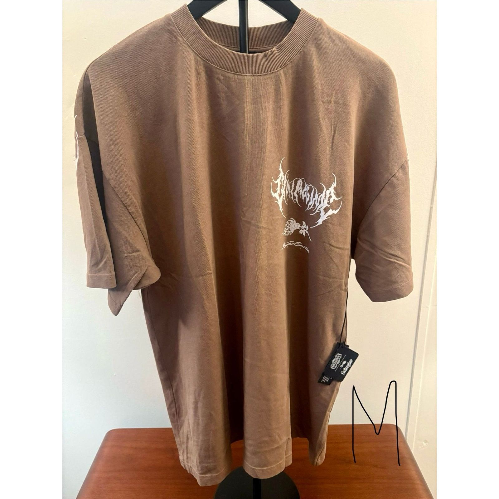 Civil Regime SZ M - NWT BeetleJuice Brown Civil Tee Size US M / EU 48-50 / 2 - 2 Thumbnail