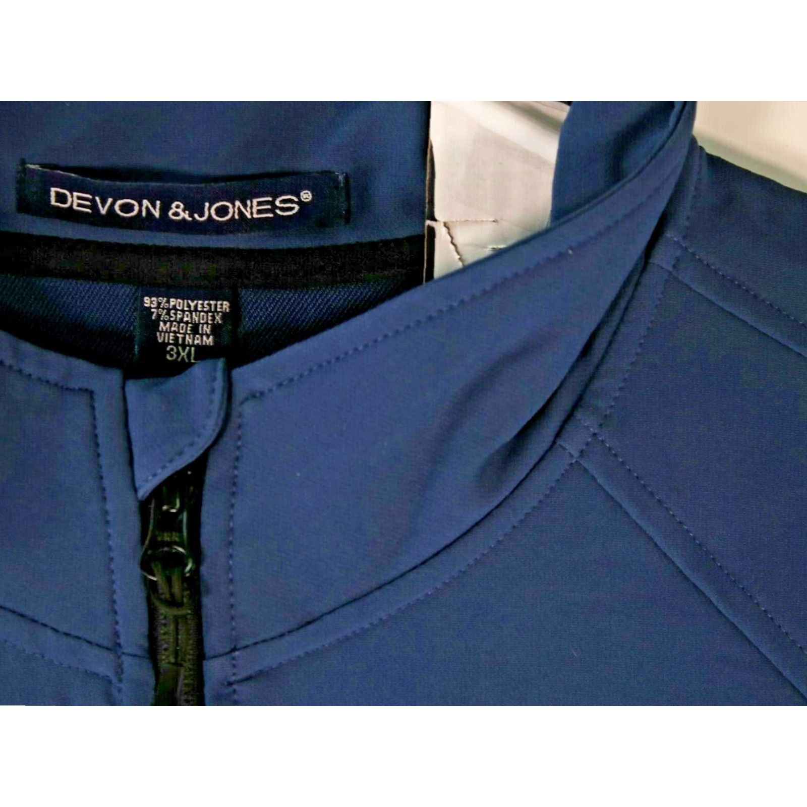 Vintage Devon & Jones Doubleweave Tech-Shell Duplex Jacket Water-Resist Blue Small Men Size US S / EU 44-46 / 1 - 4 Thumbnail