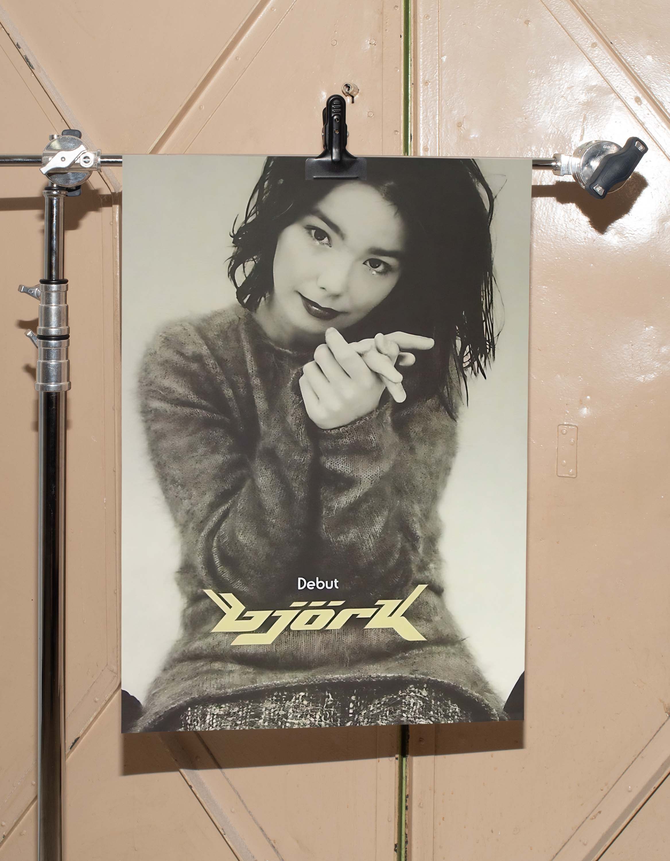 Vintage Bjork Poster Gift Vintage Archive Art Book Logo Size ONE SIZE - 2 Thumbnail