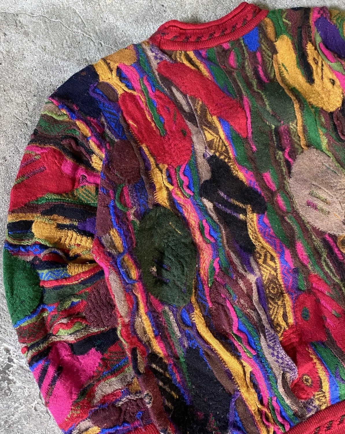 Coogi Coogi - 3D Wool Sweater Size US S / EU 44-46 / 1 - 8 Thumbnail