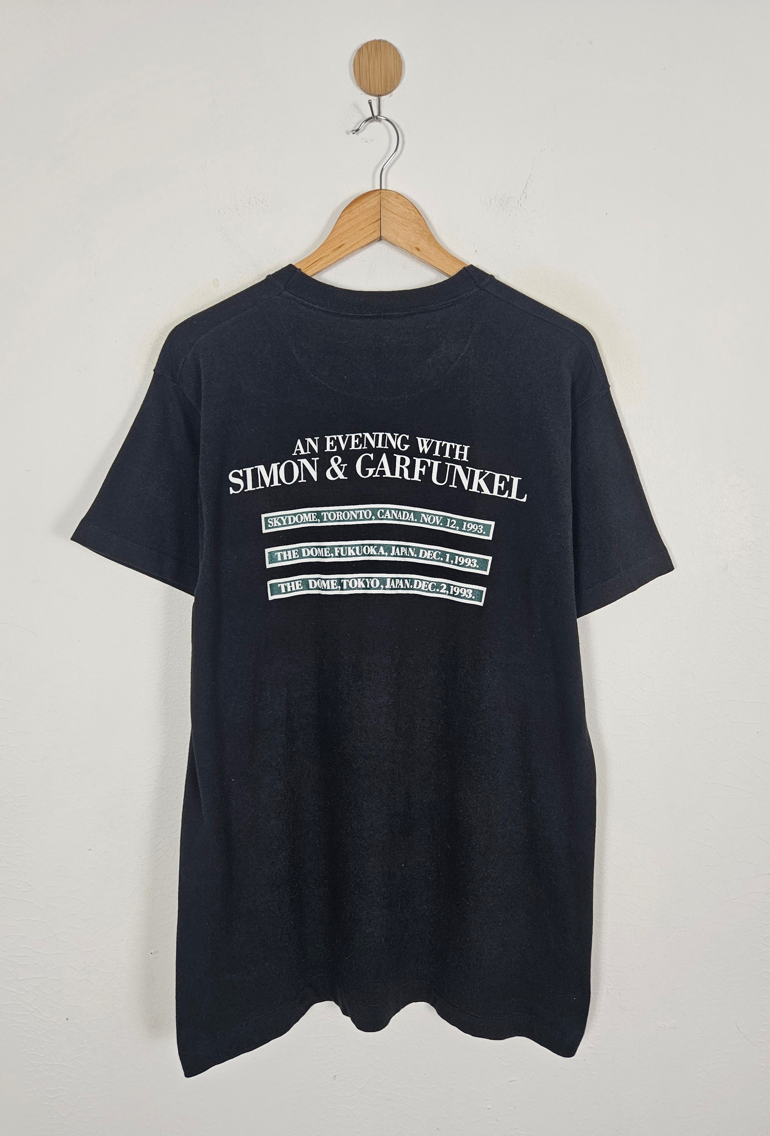 Band Tees × Vintage Vintage Simon & Garfunkel An Evening With Shirt Size US XL / EU 56 / 4 - 2 Thumbnail