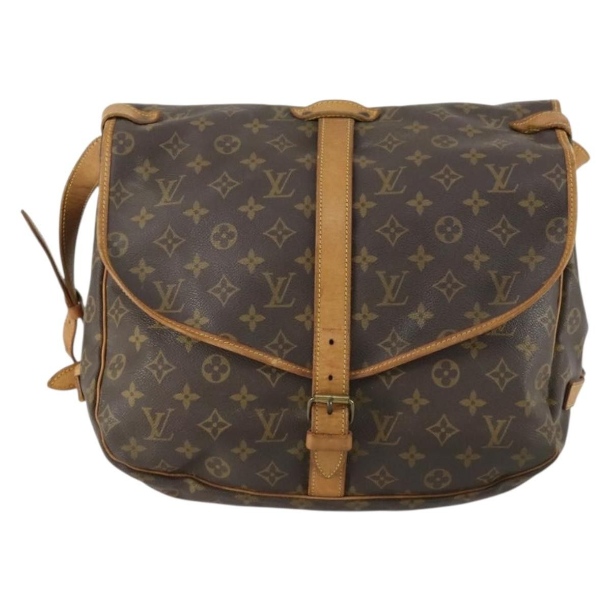 Louis Vuitton Louis Vuitton Saumur Handbag Monogram Canvas Size ONE SIZE - 1 Thumbnail