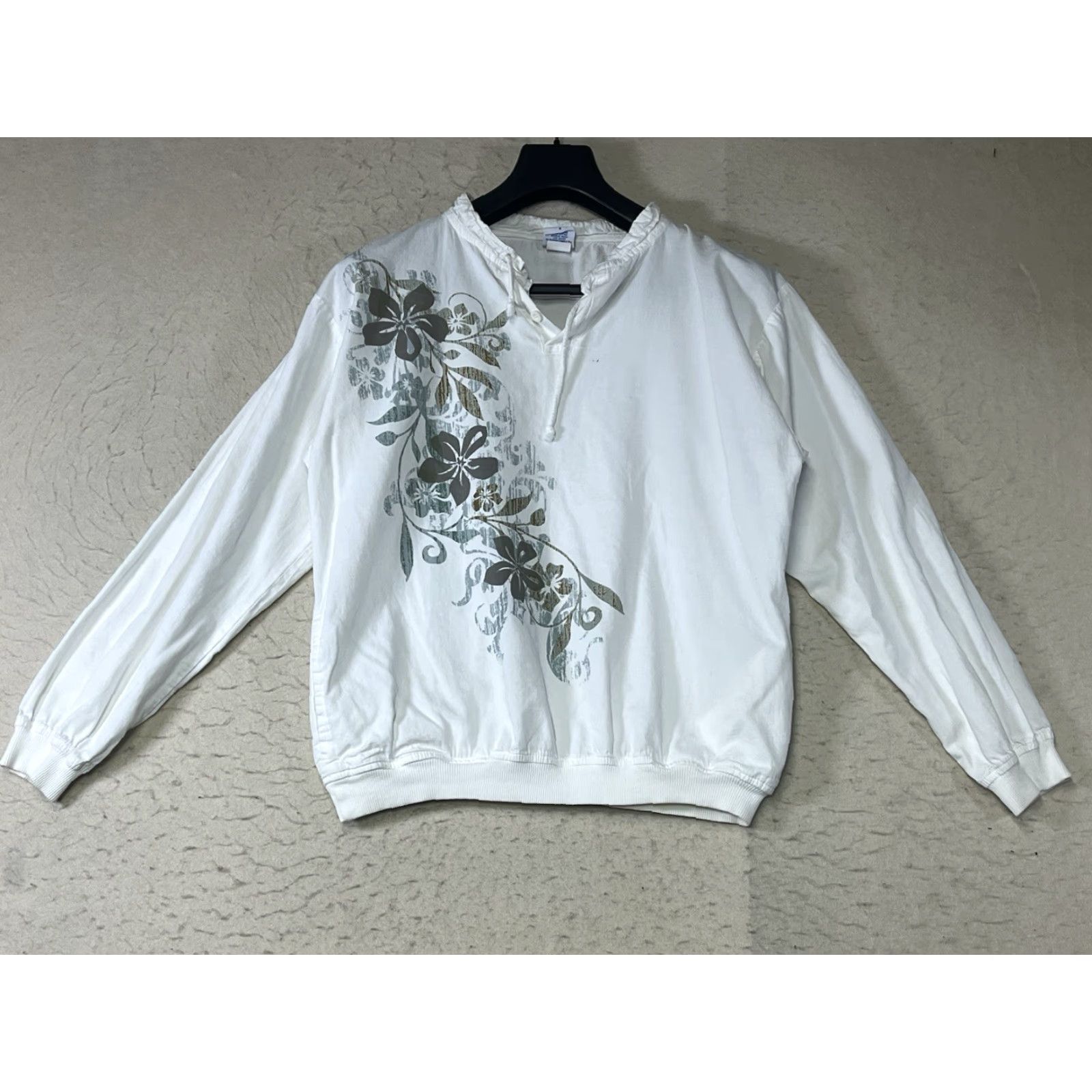 Vintage VINTAGE Crazy Shirts Shirt Hawaii Original Pullover 100% USA Men's Small White Long Sleeve See Pics Mens Small Hawaii Vintage Shirt Size US S / EU 44-46 / 1 - 2 Thumbnail