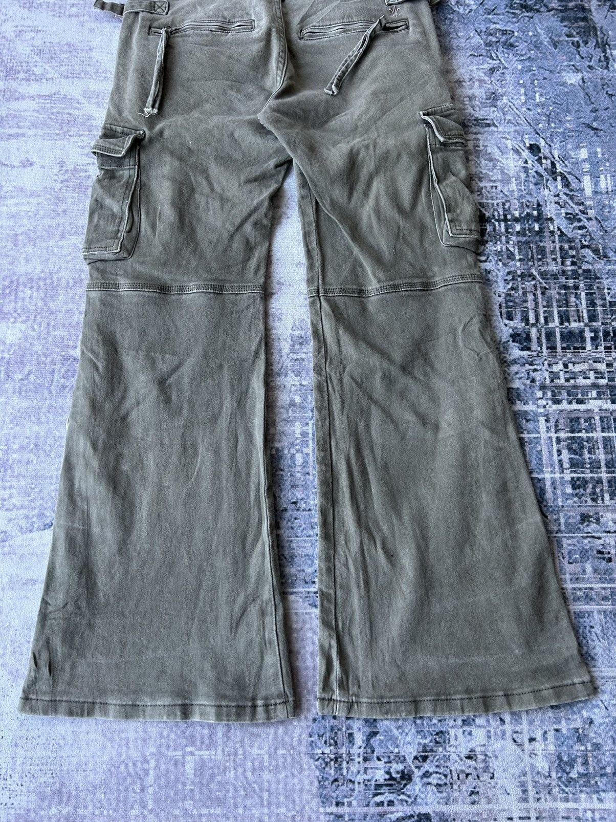 If Six Was Nine Cook & Jeans Flared Army Cargo Size 30" / US 8 / IT 44 - 13 Thumbnail