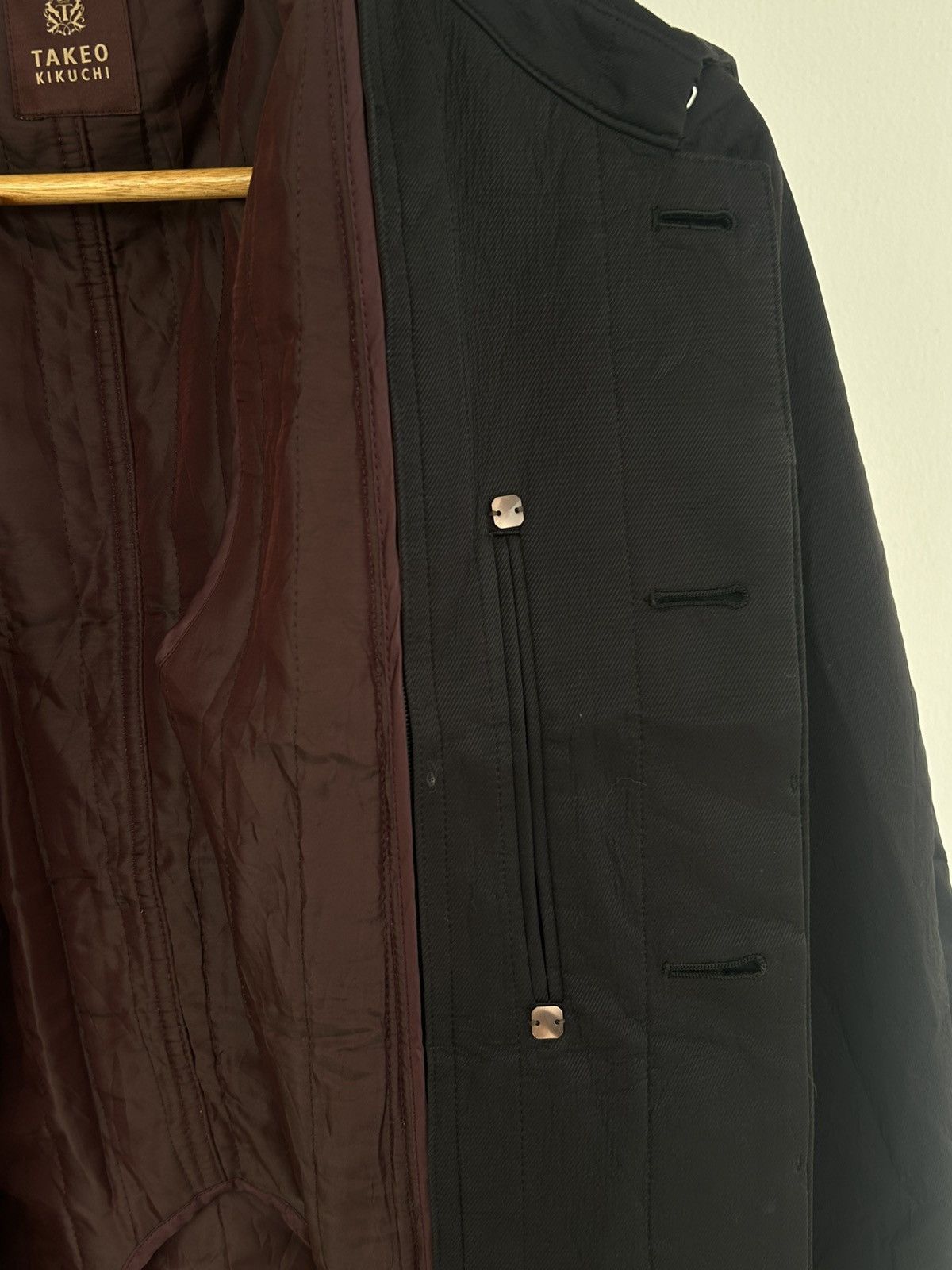 Takeo Kikuchi Takeo Kikuchi Vintage Long Blazer Black Size US L / EU 52-54 / 3 - 7 Thumbnail