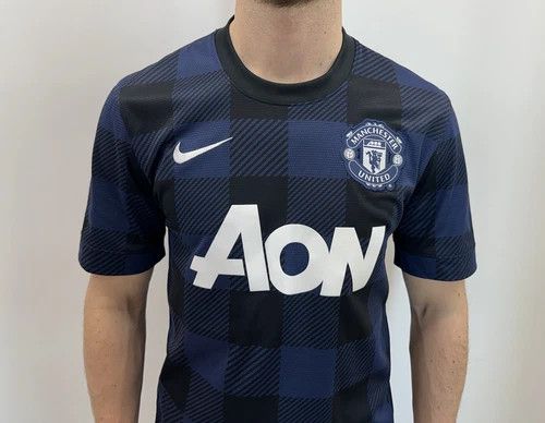 Nike Manchester United 2013 2014 Away Jersey Shirt Soccer Footbal Size US S / EU 44-46 / 1 - 3 Thumbnail