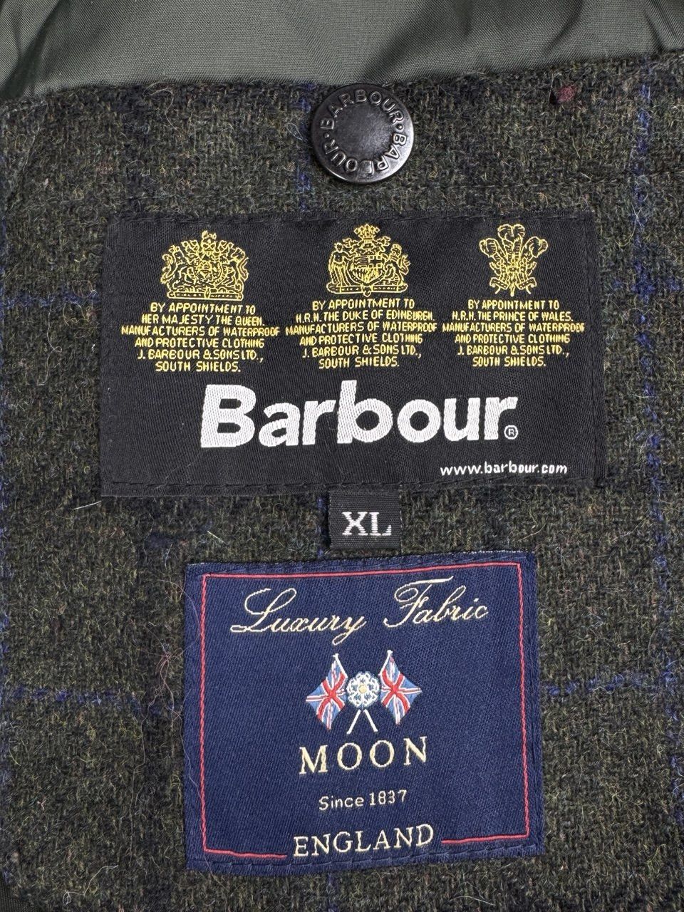 Barbour Barbour x Moon Luxury Fabric Royston Quilted jacket Size US XL / EU 56 / 4 - 17 Thumbnail