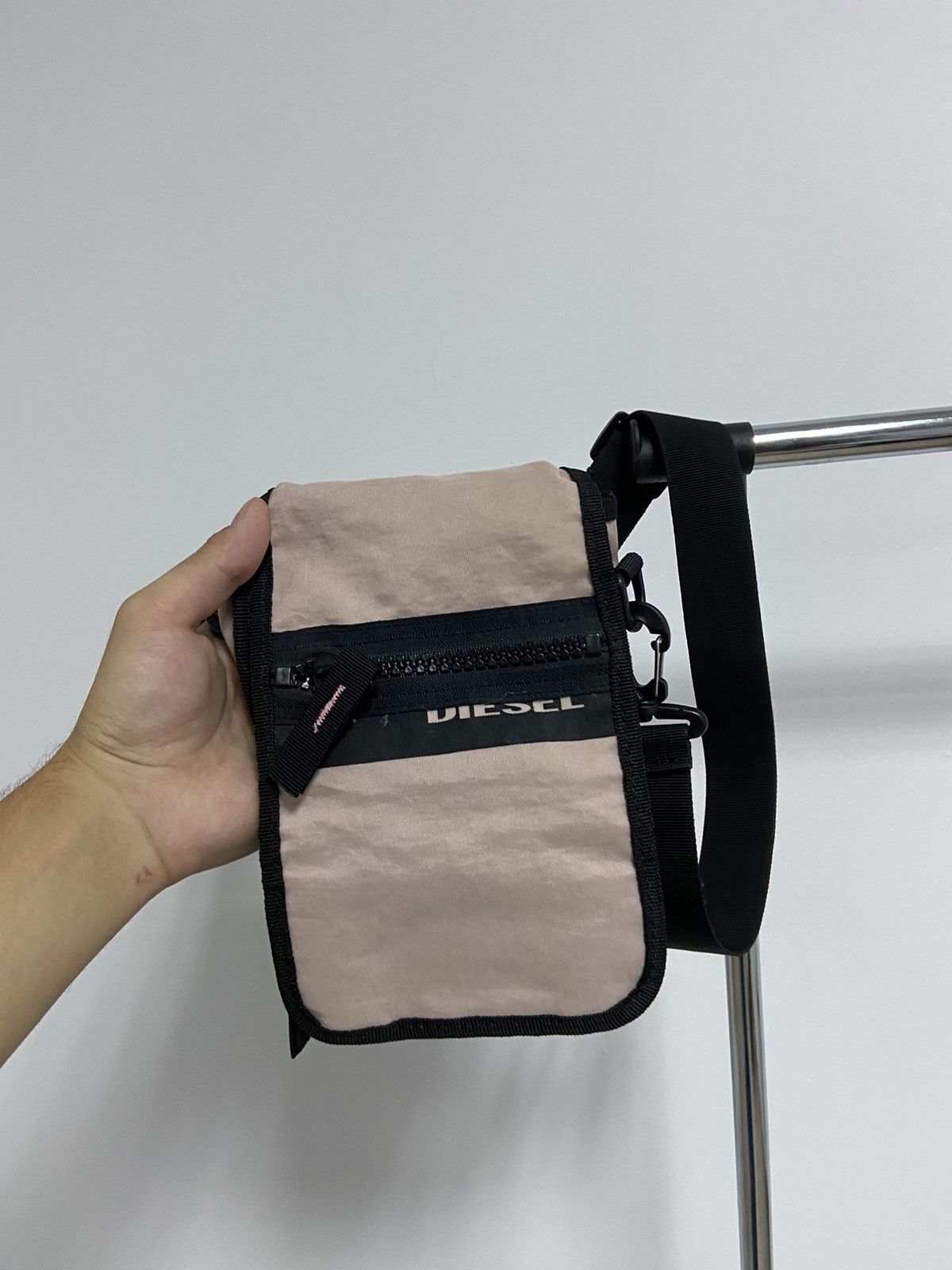 Diesel × Vintage Diesel Vintage Shoulder Bag Messenger Y2K Style Small Logo Size ONE SIZE - 6 Thumbnail