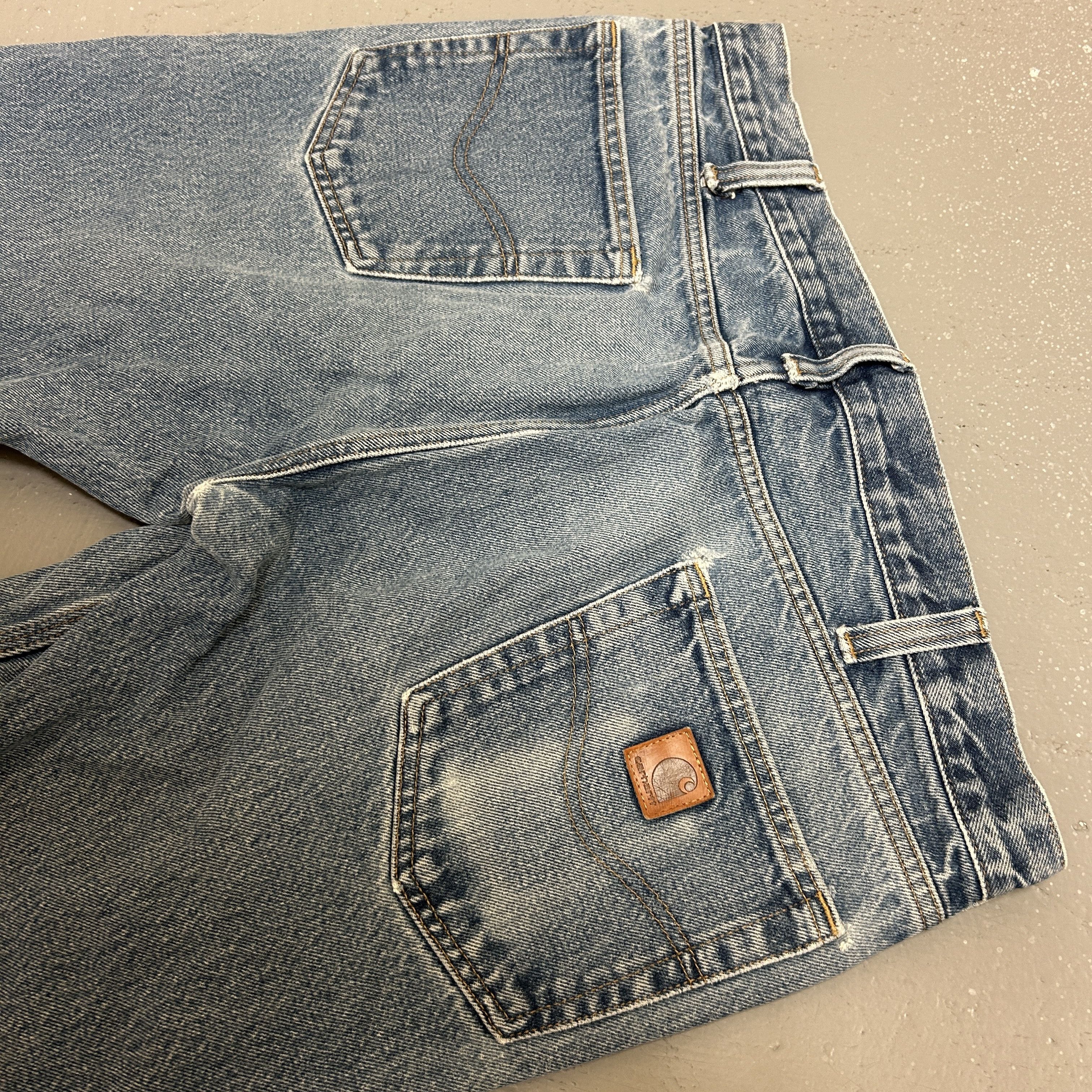 Carhartt Vintage Carhartt Straight Leg Distressed Denim (36x30) Size US 36 / EU 52 - 5 Thumbnail