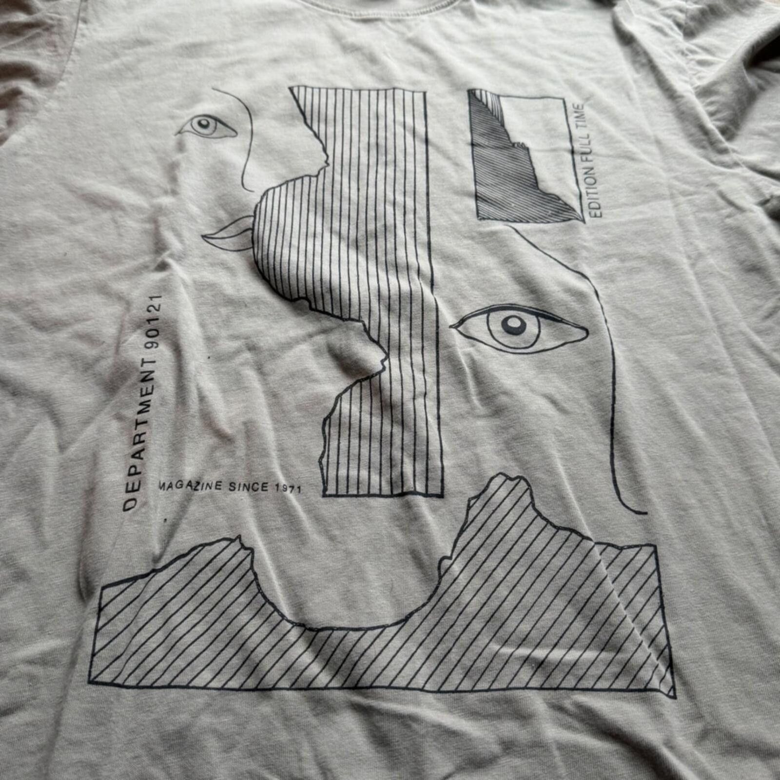 Pull & Bear Pull&Bear Urban Theory Graphic T-Shirt Grey Size US S / EU 44-46 / 1 - 3 Thumbnail