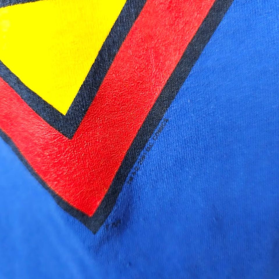 Vintage VINTAGE Superman T Shirt Mens XL Blue Y2K DC Comics Superhero Clark Kent jeans? Size US XL / EU 56 / 4 - 4 Thumbnail