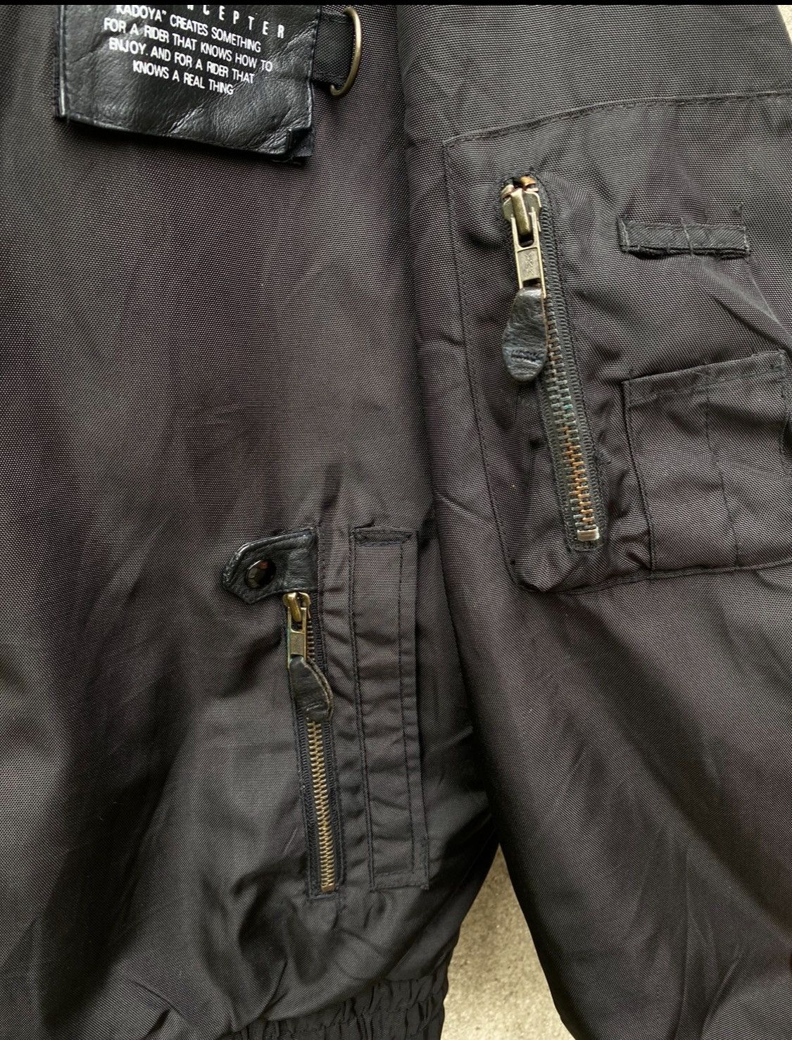 Hein Gericke × Kadoya Kadoya Bomber Stylist Biker Jacket IsseyMiyake Design Size US M / EU 48-50 / 2 - 6 Thumbnail