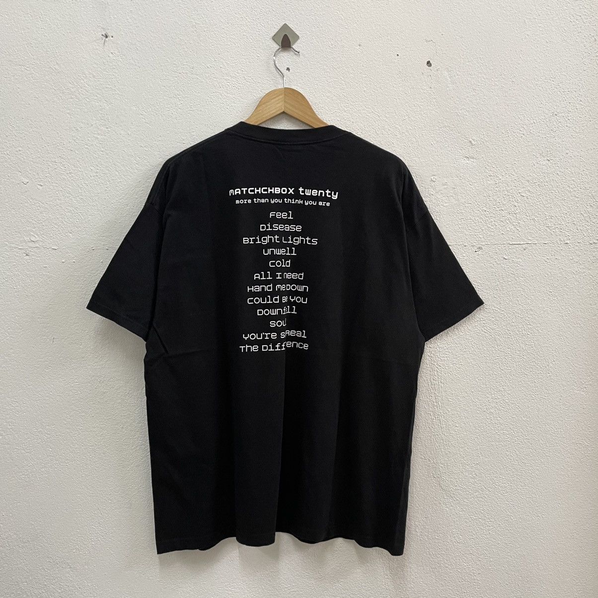 Band Tees 🔥Vintage 00s Matchbox Twenty Alternative Rock Band Promo Tee Size US XL / EU 56 / 4 - 2 Thumbnail