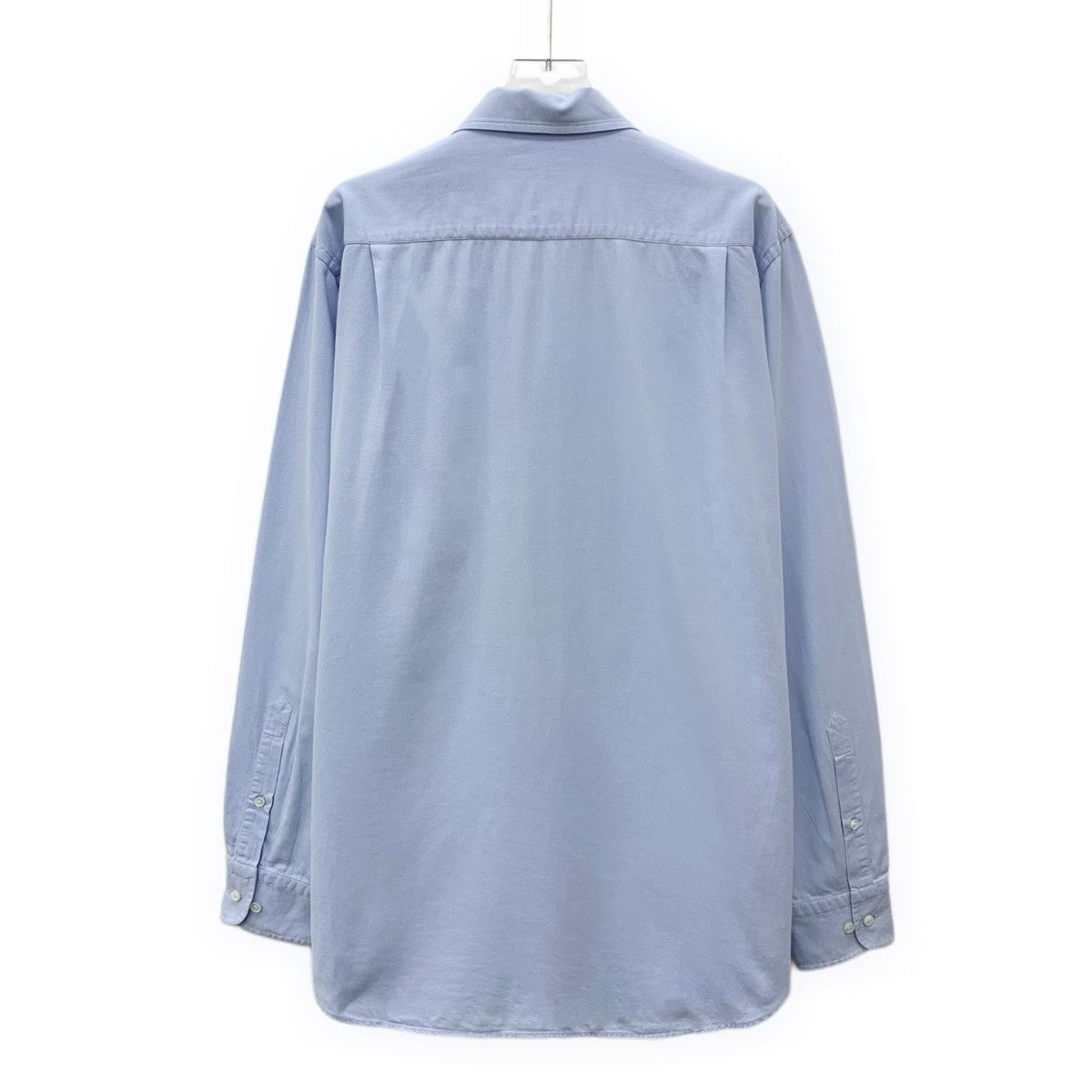 Loro Piana Loro Piana Andre Sky Blue Long Sleeve Shirt K26WX Size US L / EU 52-54 / 3 - 2 Thumbnail