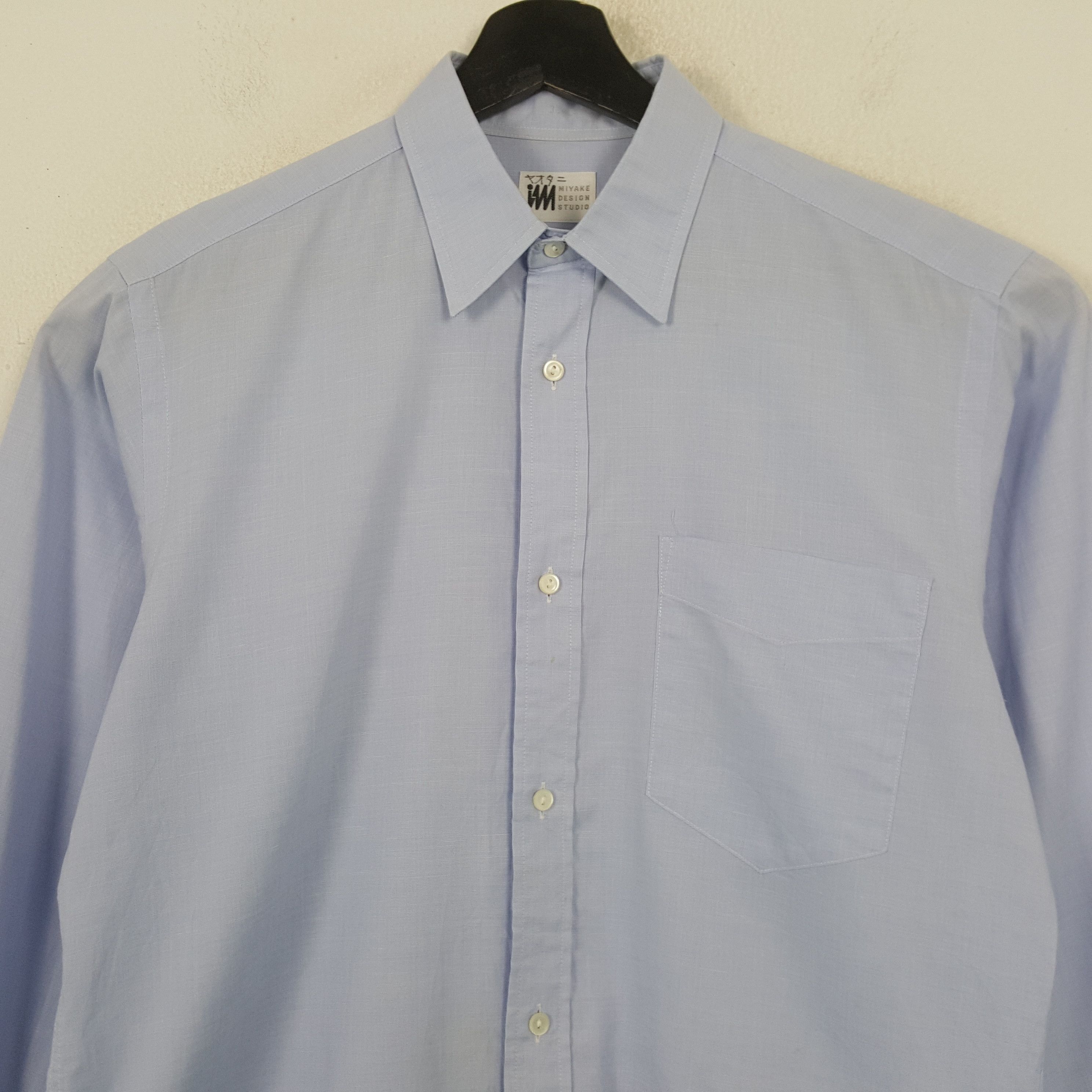 Issey Miyake Miyake Design Studio by Issey Miyake Japanese Shirt RR8 Size US M / EU 48-50 / 2 - 2 Thumbnail